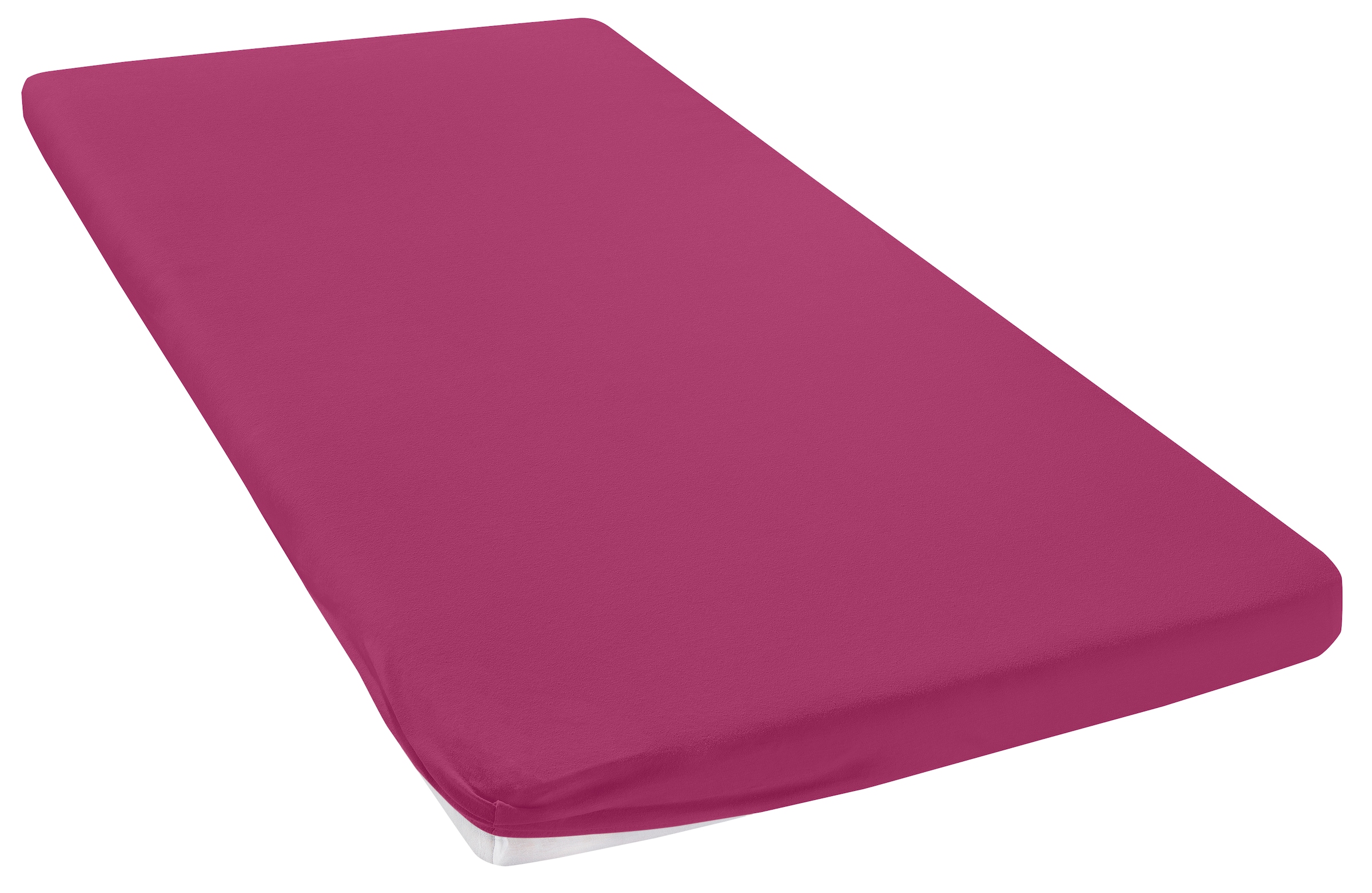 OTTO home Spannbettlaken »Topper Basic, in Gr. 90x200, 140x200 oder 180x200 cm« Baumwolle, Matratzen bis 8 cm Höhe, Bettlaken, Spannbetttuch, Laken