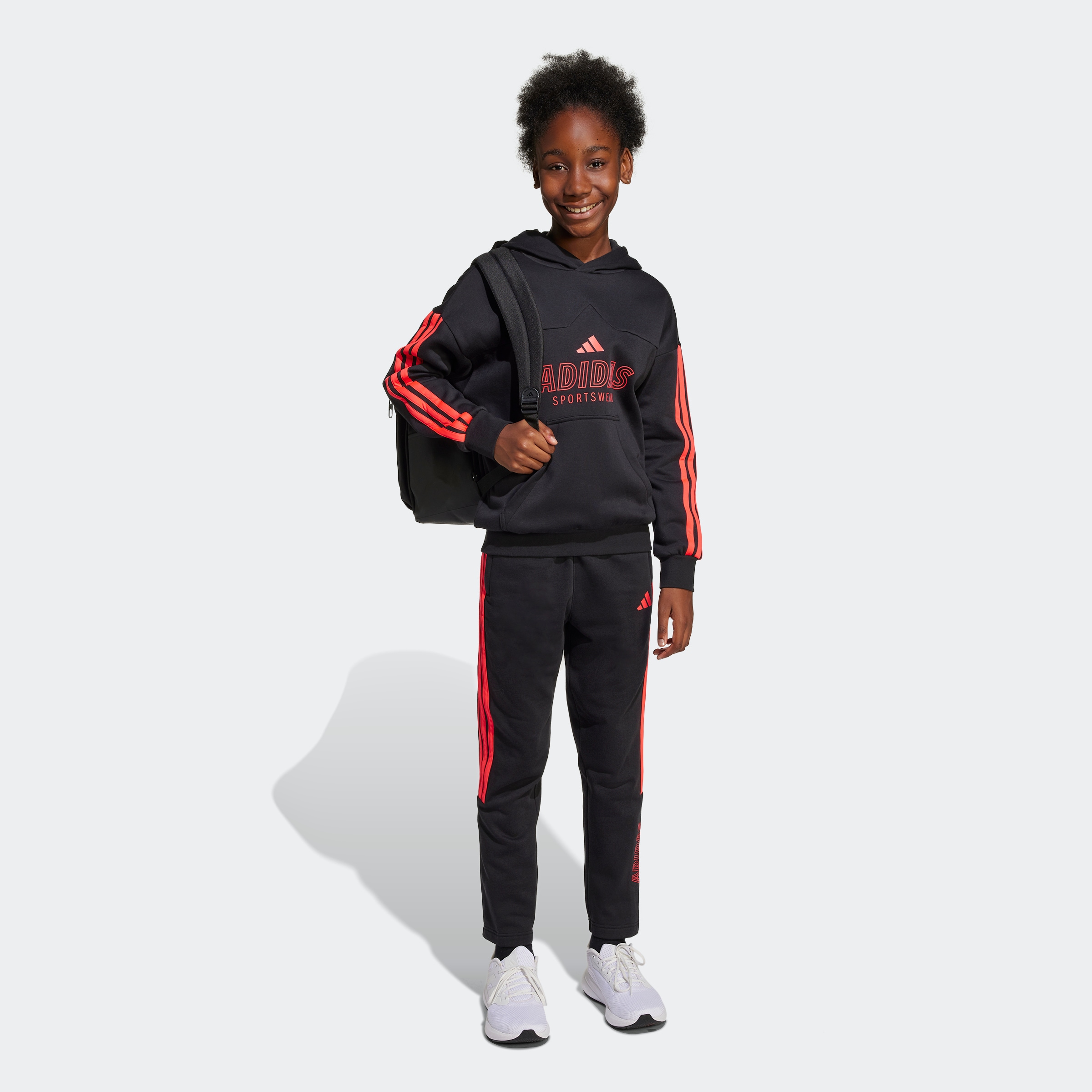 adidas Sportswear Kapuzensweatshirt »J HOT FL HOOD«