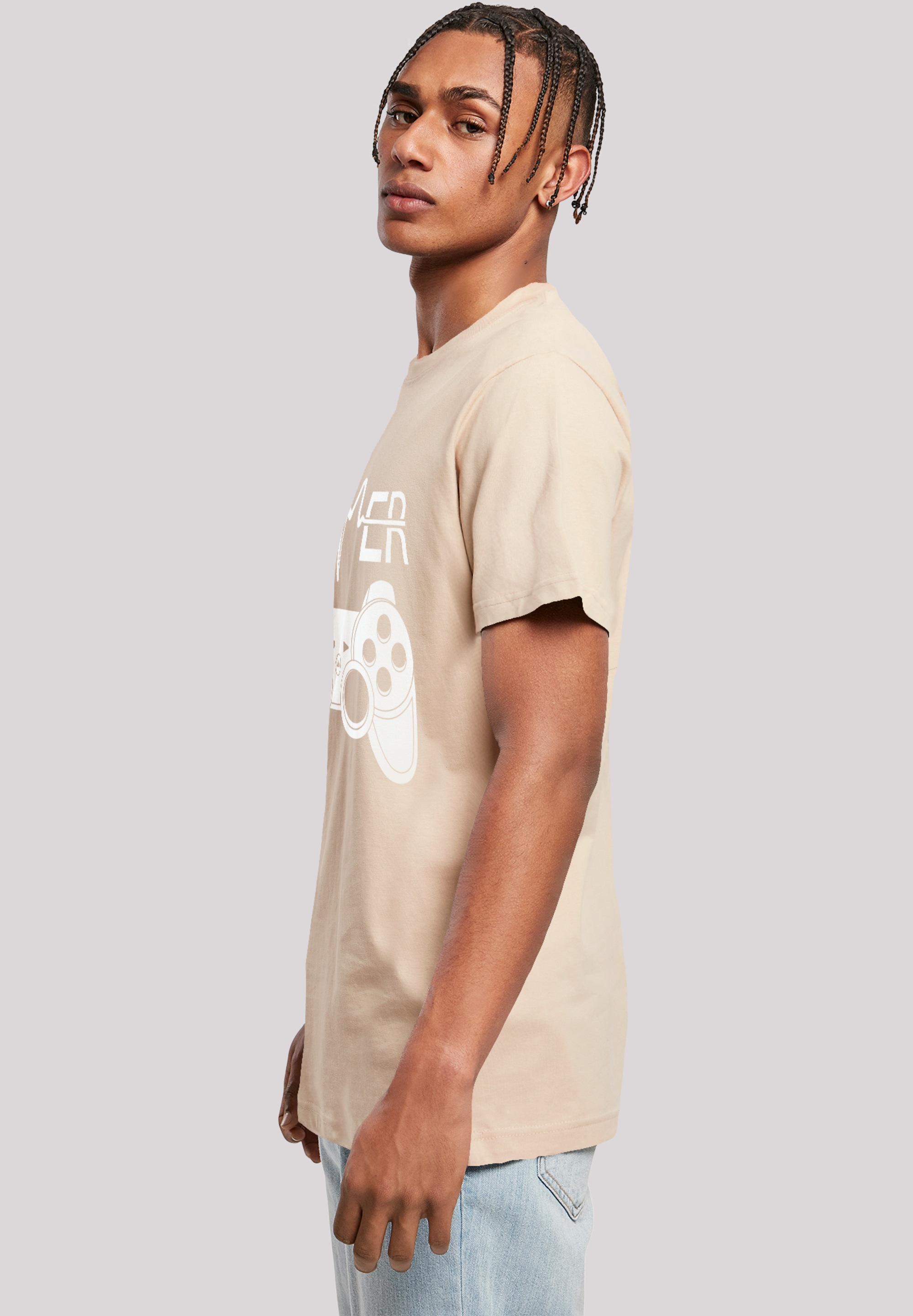 F4NT4STIC T-Shirt »Gamer Herzschlag«, Premium Qualität