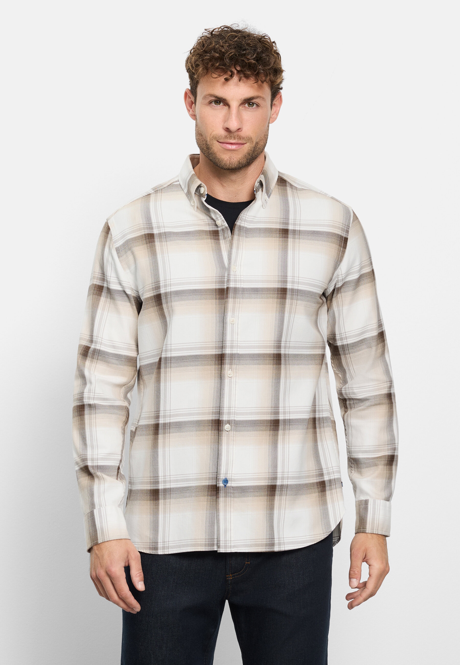 OLYMP "OLYMP Casual, Regular Fit, Button-down"