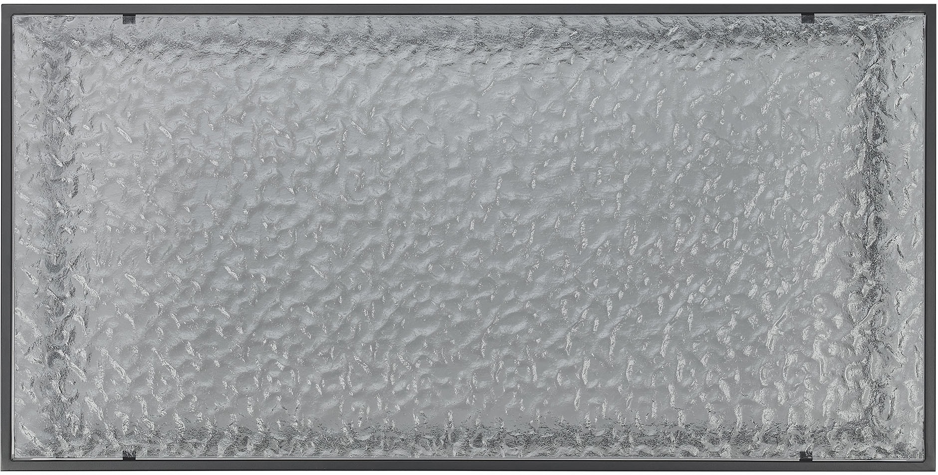 SalesFever Couchtisch, (1 St.), Glasplatte mit Strukturoptik