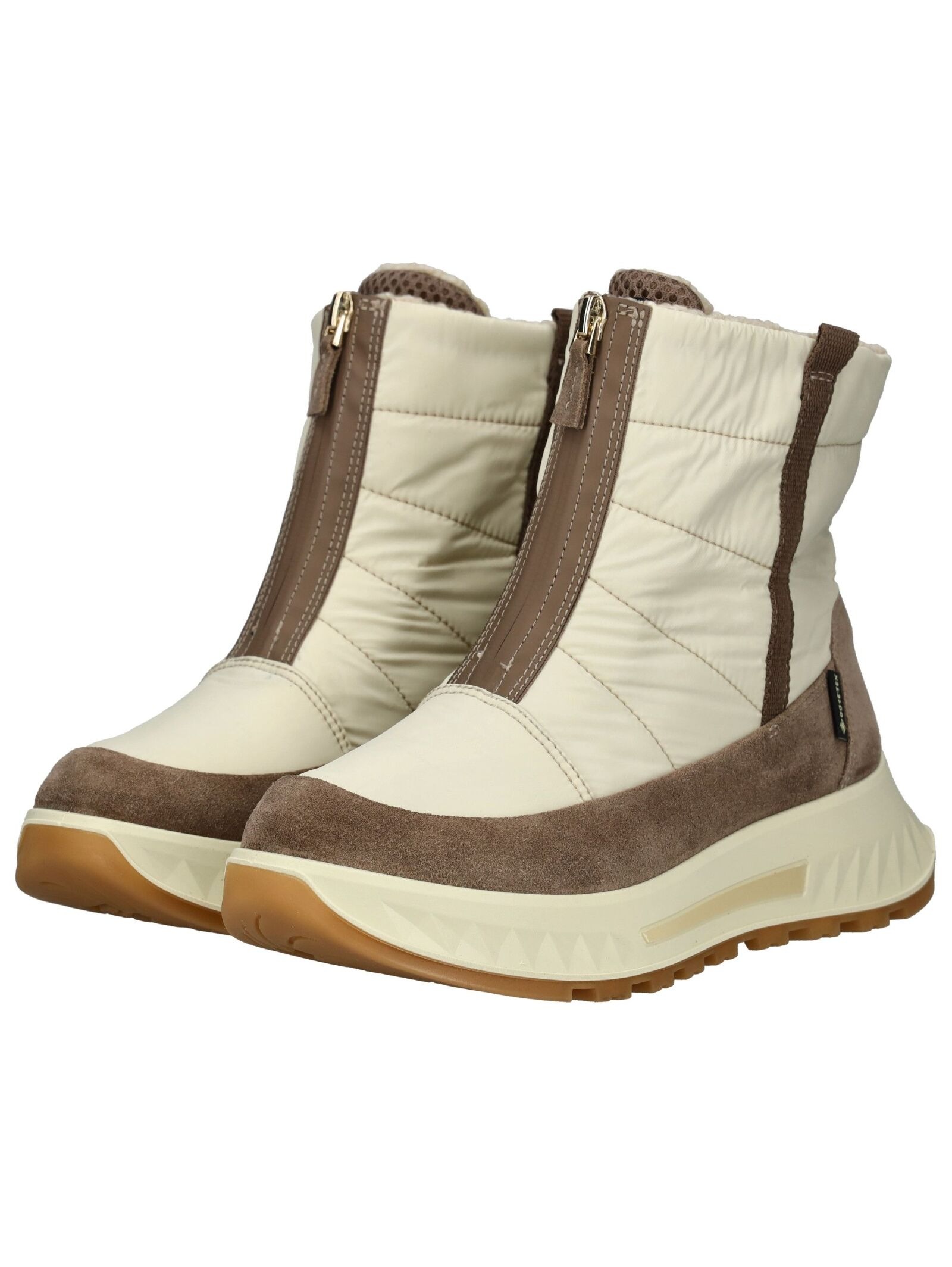 Ara Damen Stiefelette Weiß/Braun Gr. 38 3