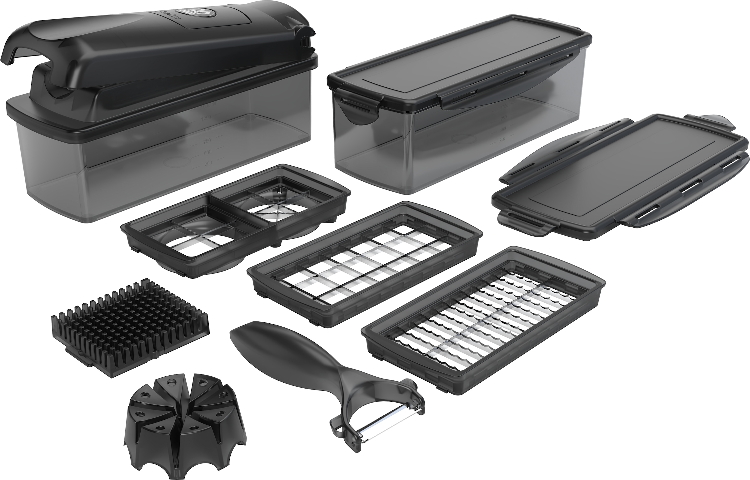 Genius Gemüseschneider "Nicer Dicer Plus Jubiläums-Edition, Set 13-tlg." Ze günstig online kaufen