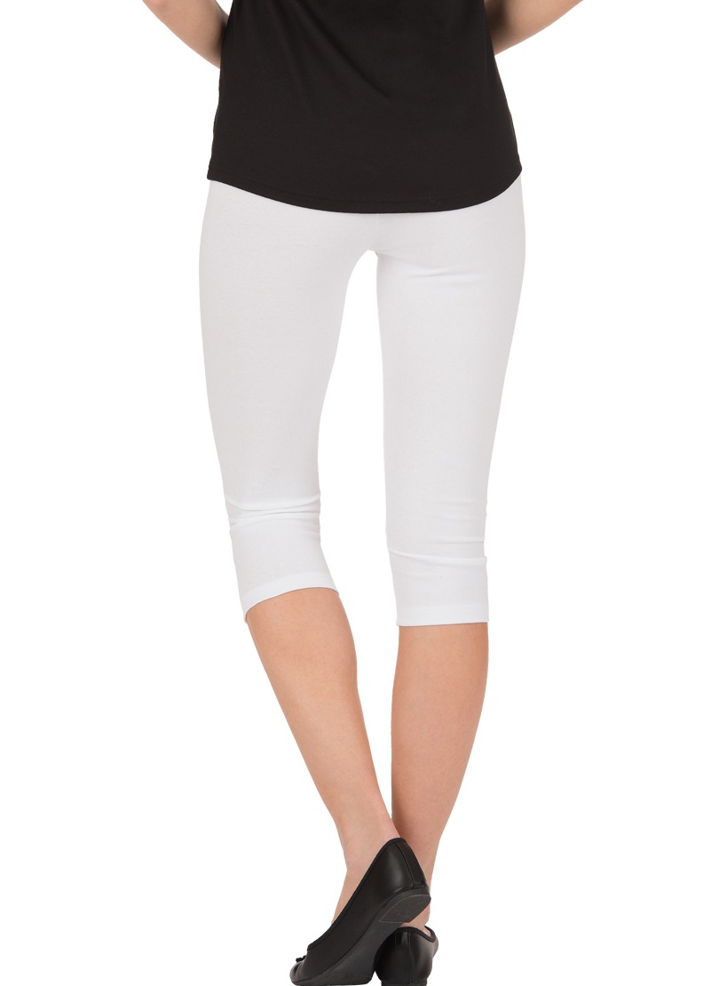 Thumbnail - Trigema Leggings "TRIGEMA Leggings 3/4 mit Kristallsteinen"