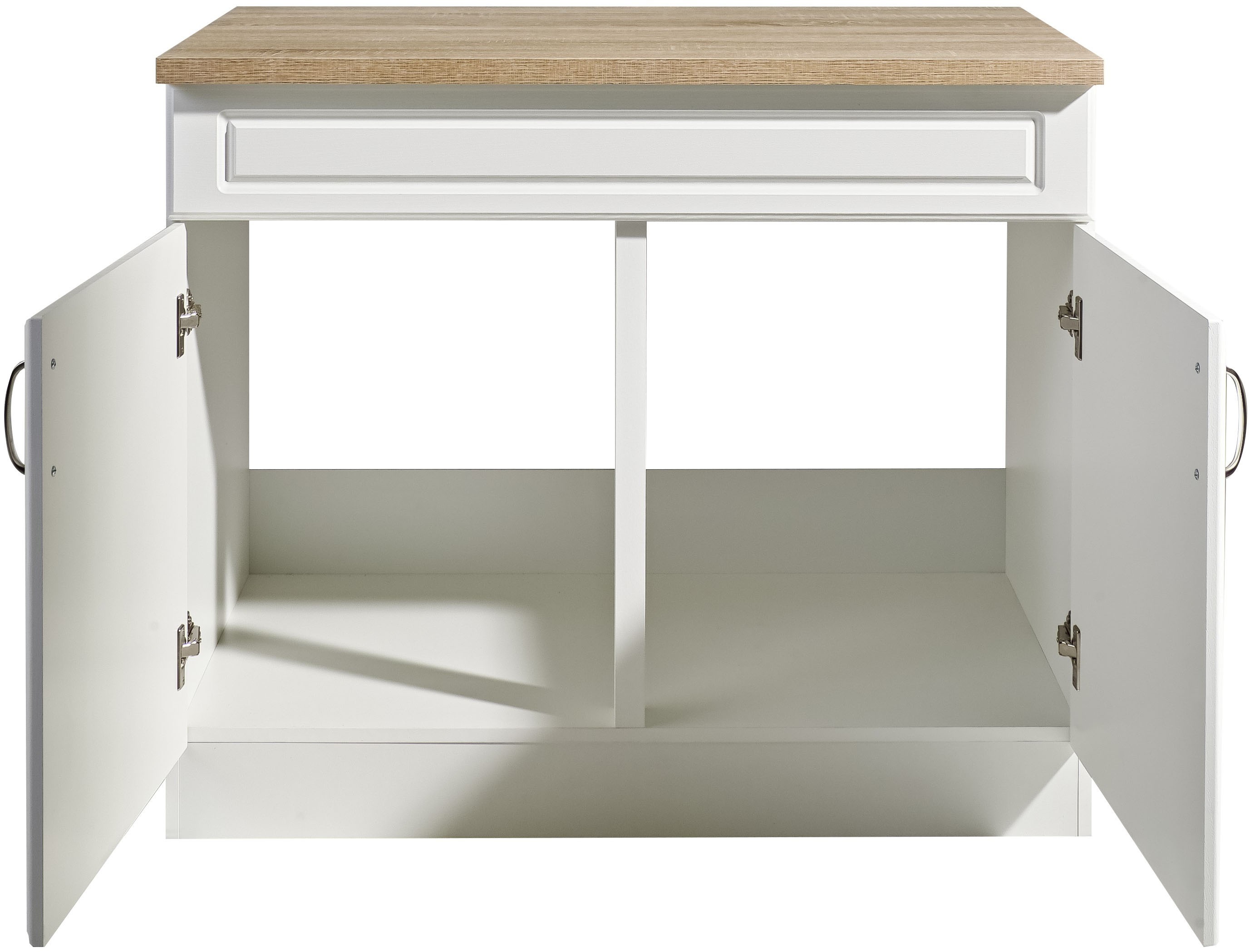 Thumbnail - wiho Küchen Unterschrank "Linz" 100 cm breit, in Landhaus-Optik