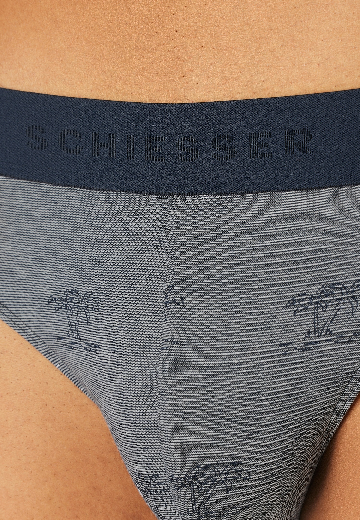 Schiesser Rioslip »"95/5"«, (3er Pack), mit softem Logo-Webgummibund