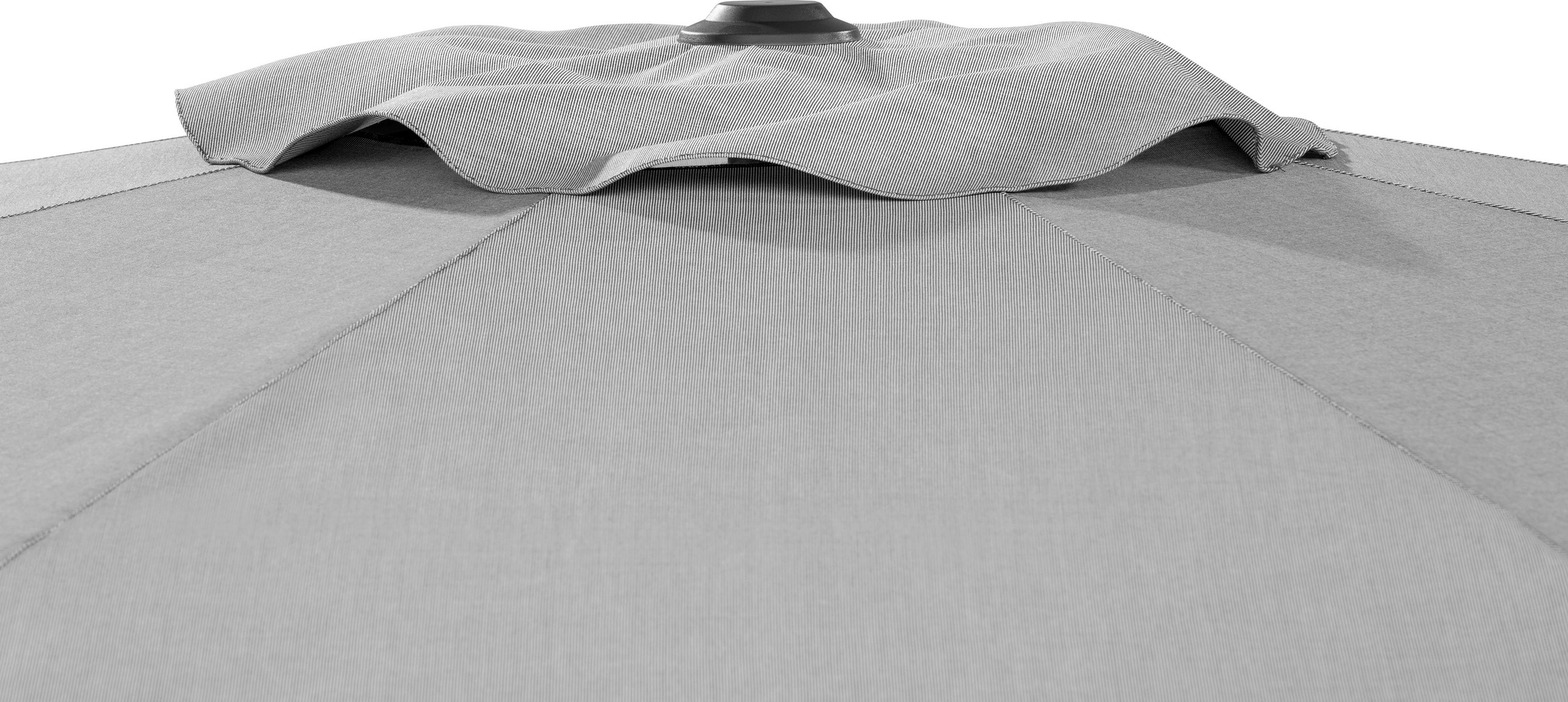 Schneider Schirme Korsika Market Umbrella Silver Gray 3