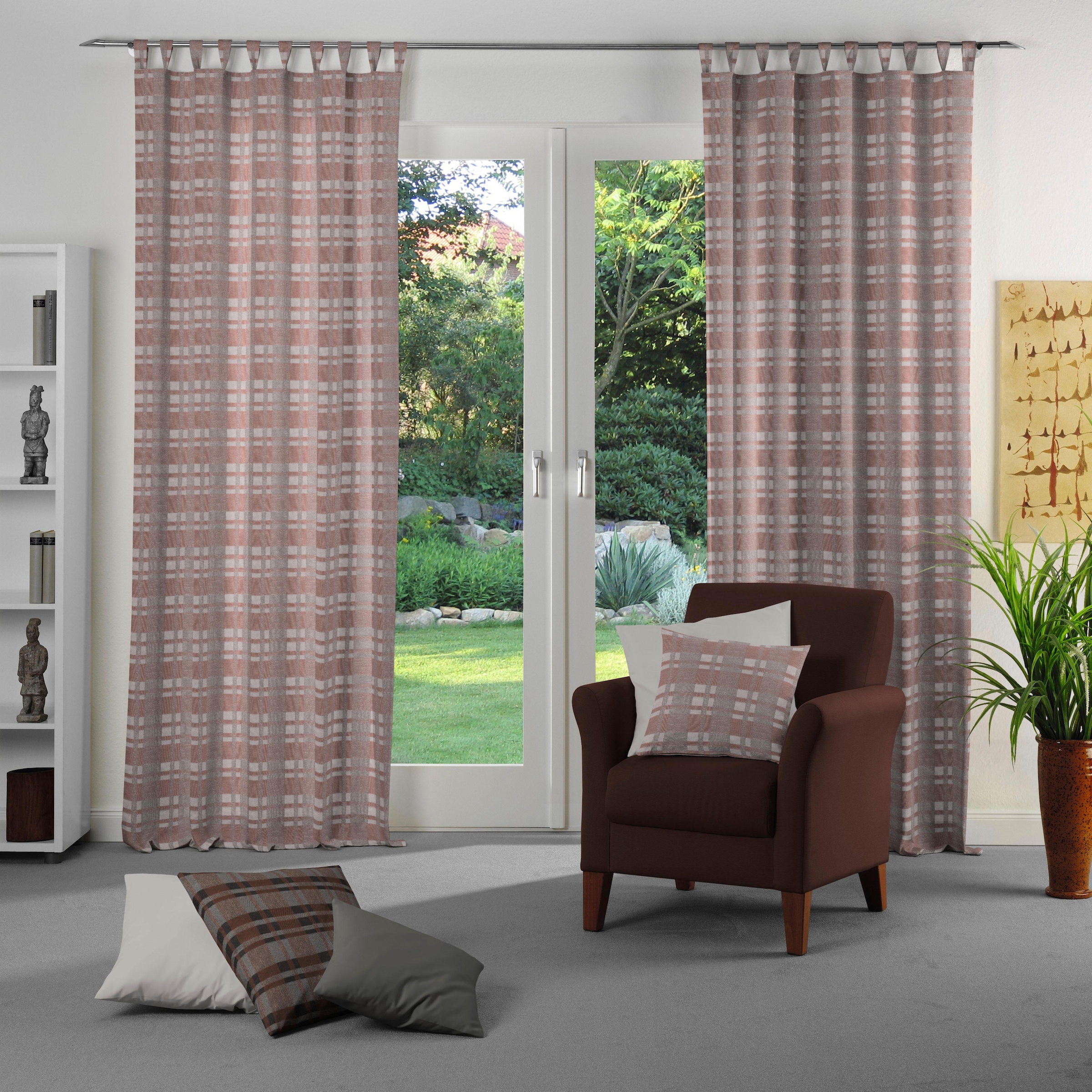 Wirth Vorhang "Laufenberg" Schlaufen 1 Stk. tlg. günstig online kaufen