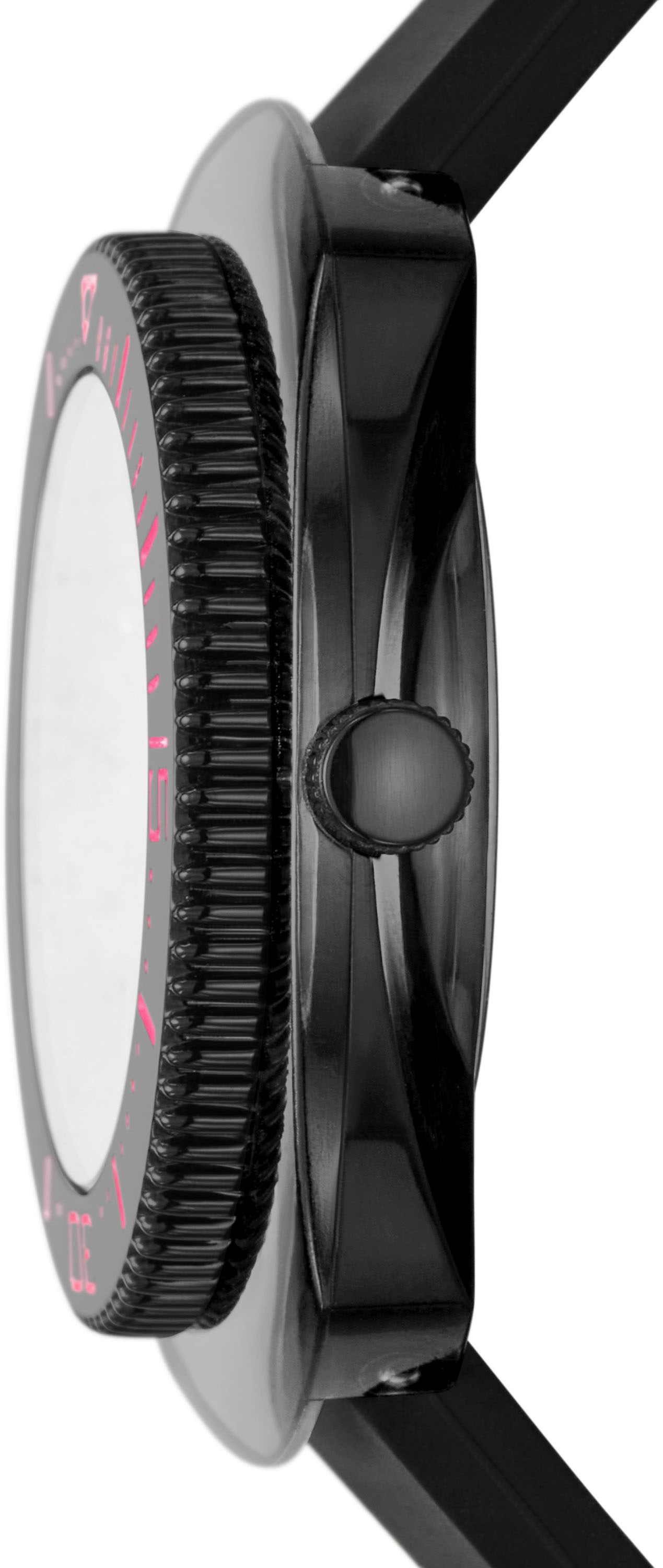 Skechers Quarzuhr »PALMERA«, Armbanduhr, Damenuhr, Silikonarmband, analog, Glassteine