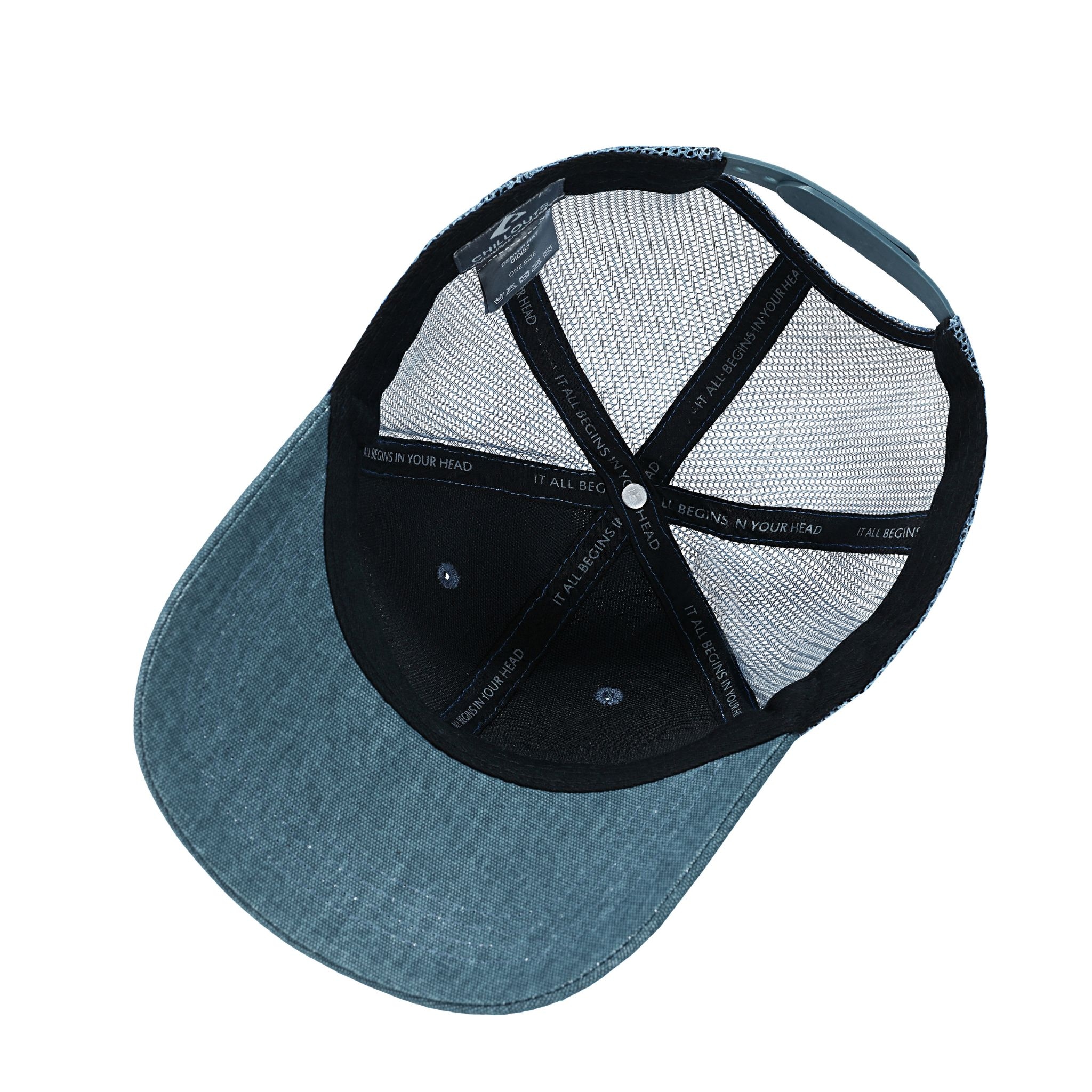 chillouts Baseball Cap »Denver Hat«, mit luftdurchlässigem Netzrücken & stylischem Logo-Patch