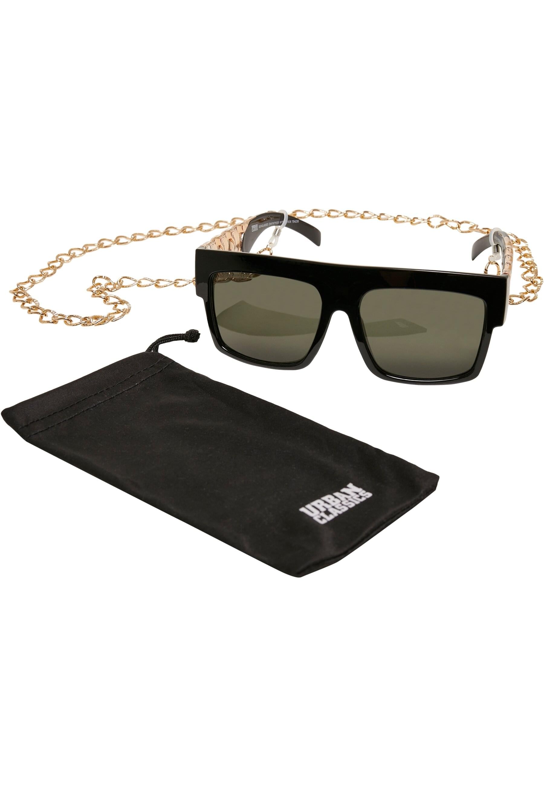 URBAN CLASSICS Sonnenbrille »Urban Classics Unisex Sunglasses Zakynthos with Chain«