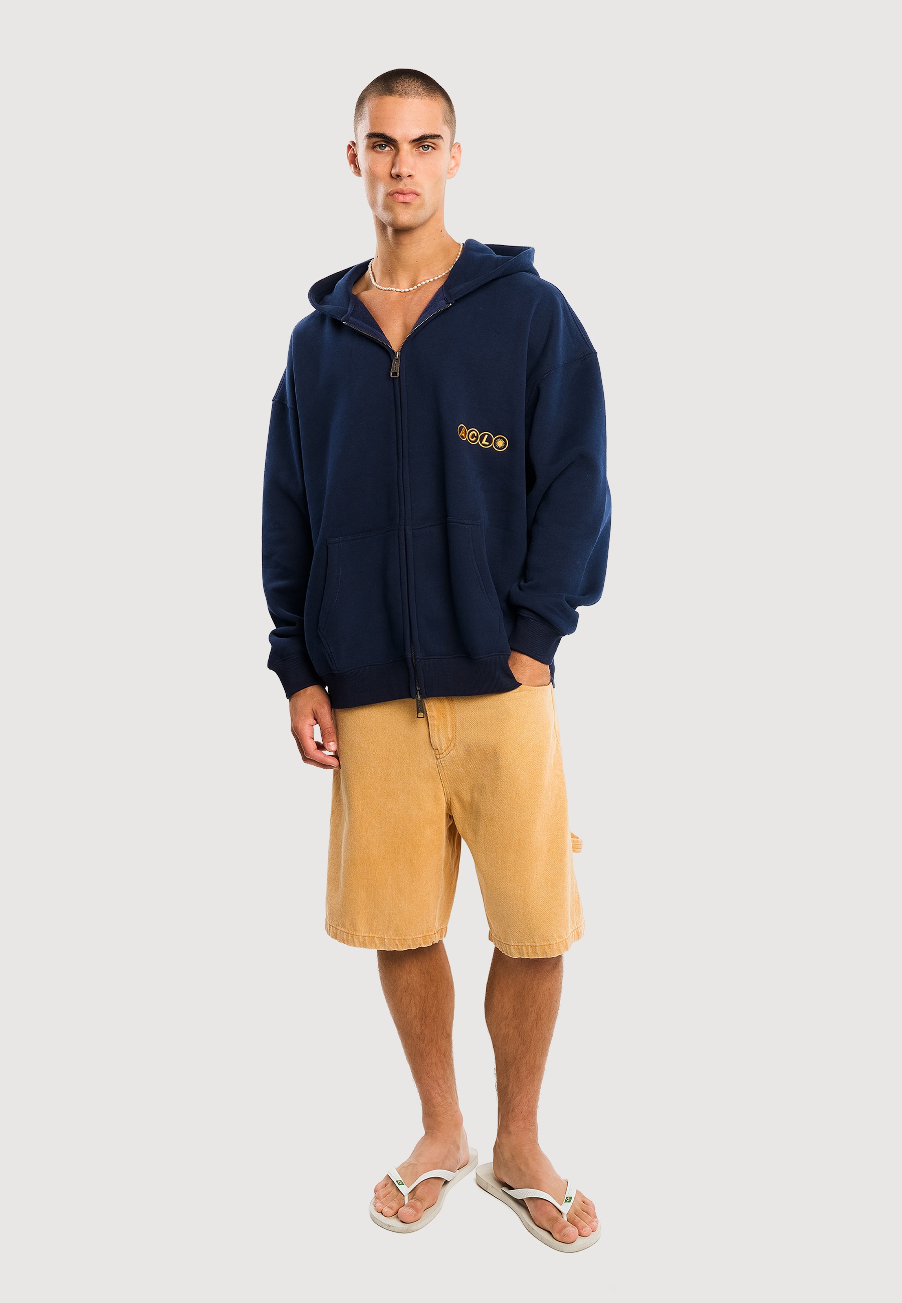 Another Cotton Lab Funktions-Kapuzensweatjacke »Another Cotton Lab ACL Carrer Del Sol Zip Hoodie« 1