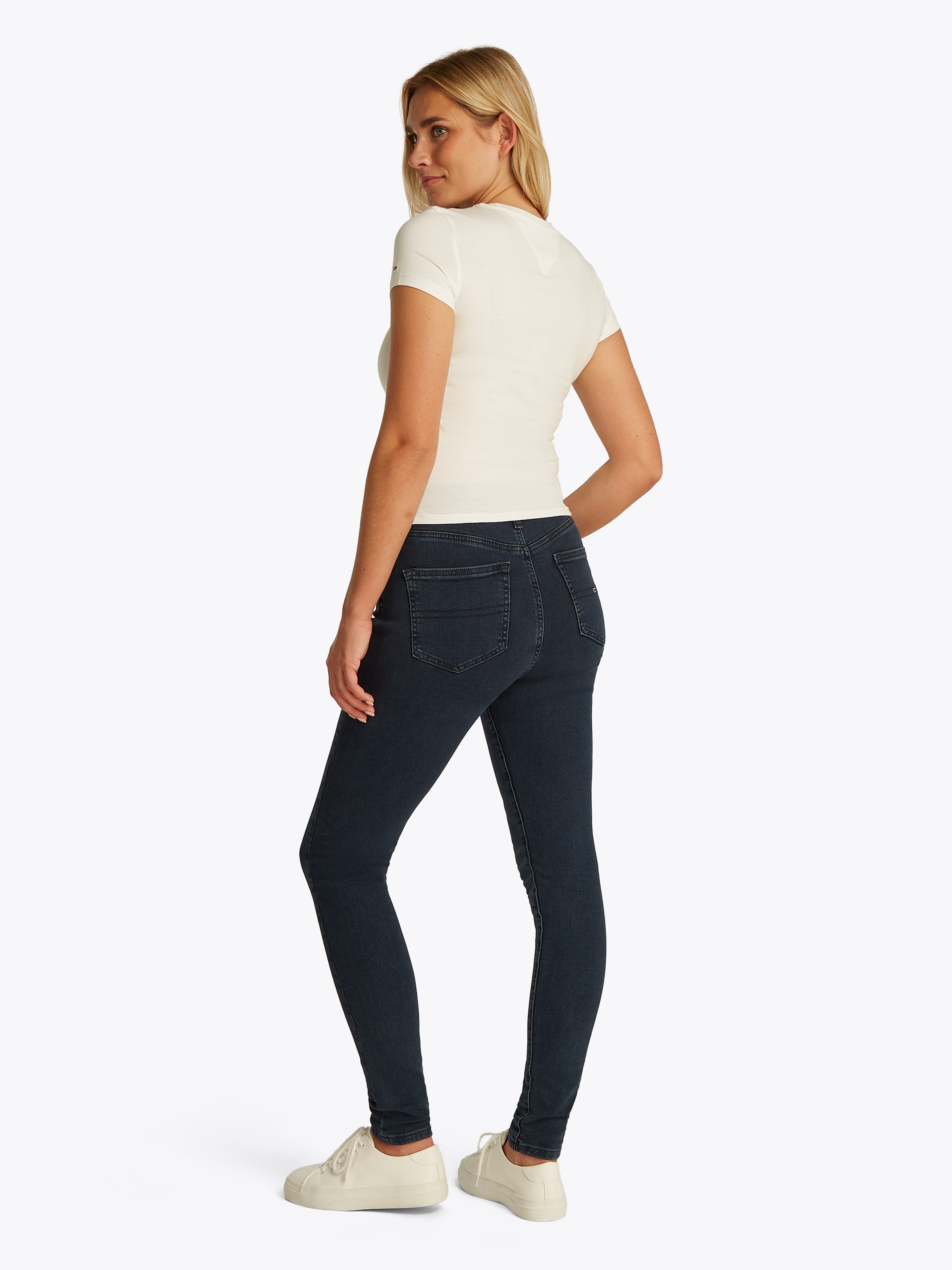Tommy Jeans T-Shirt »TJW 2PACK ESSENTIAL LOGO TEE«, (Packung, 2 tlg.), mit Logodruck