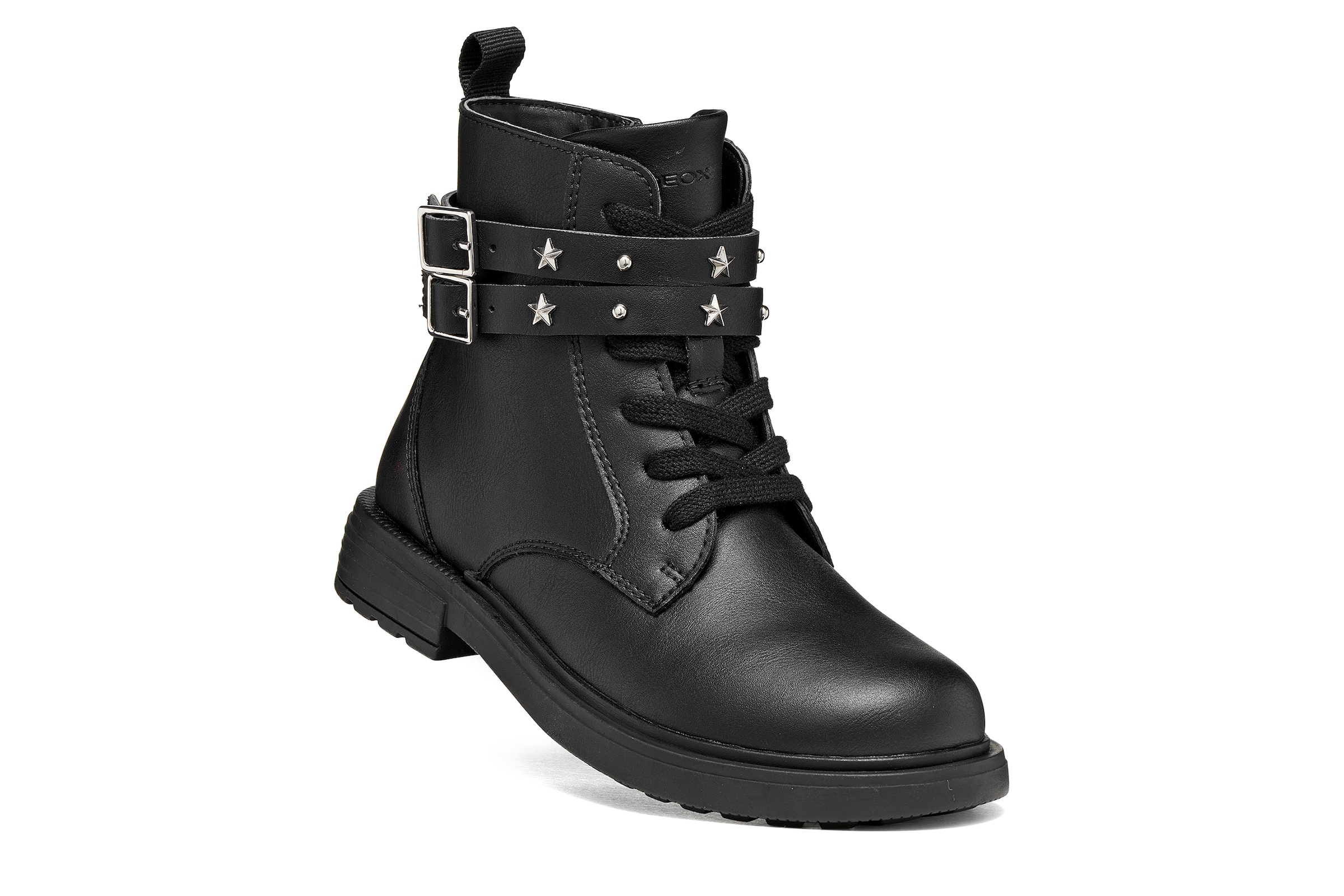Geox Bikerboots »J ECLAIR GIRL«  Herbst Boots mit Reißverschluss, Größenschablone zum Download
