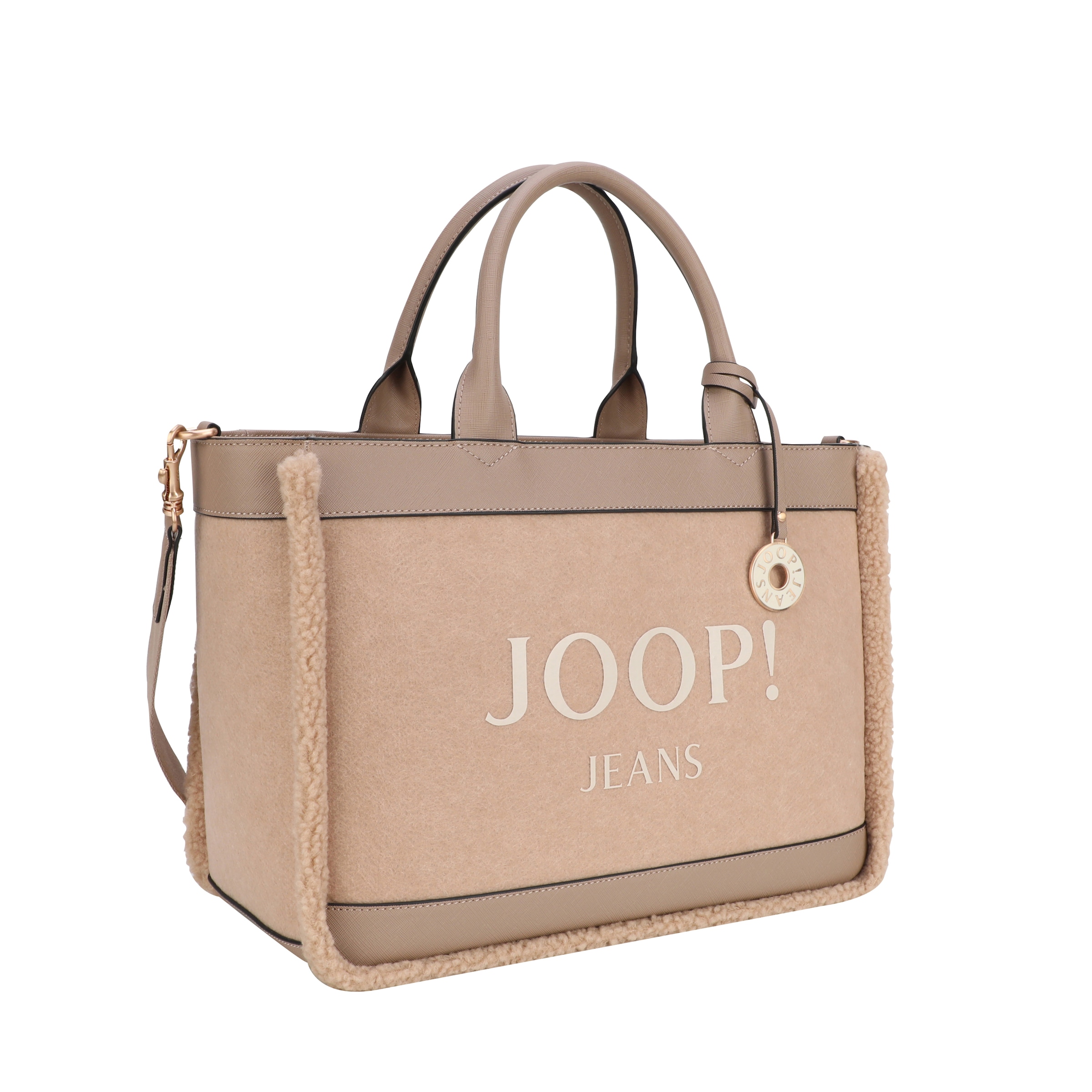 Joop Jeans Henkeltasche »calduccio yvette handbag shz«, Shopper Umhängetasche Handtasche Damen