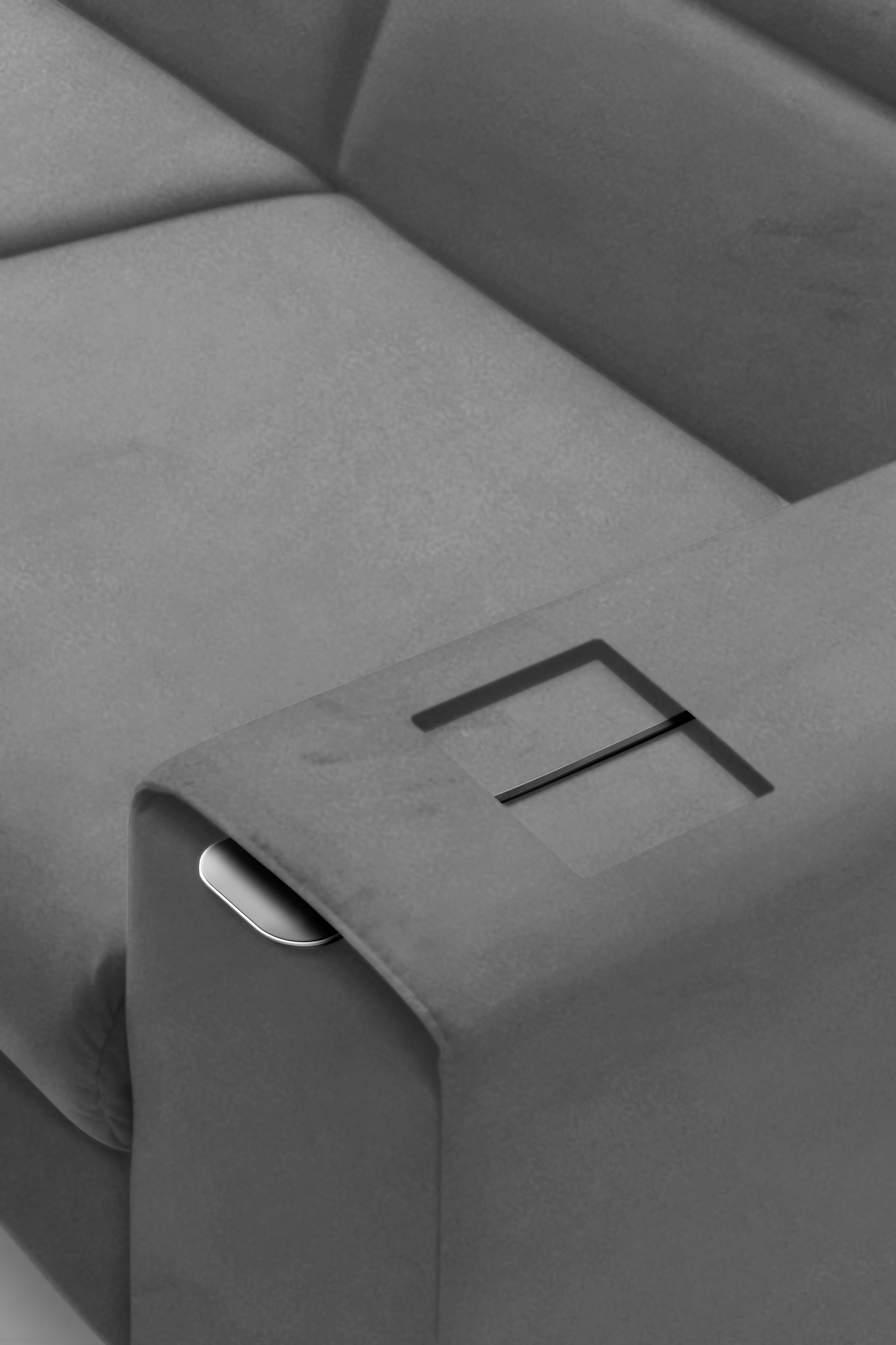 COTTA Ecksofa »Morven L-Form mit Kopfteilverstellung«, wahlweise mit Bettfunktion, Bettkasten & Wireless-Charger