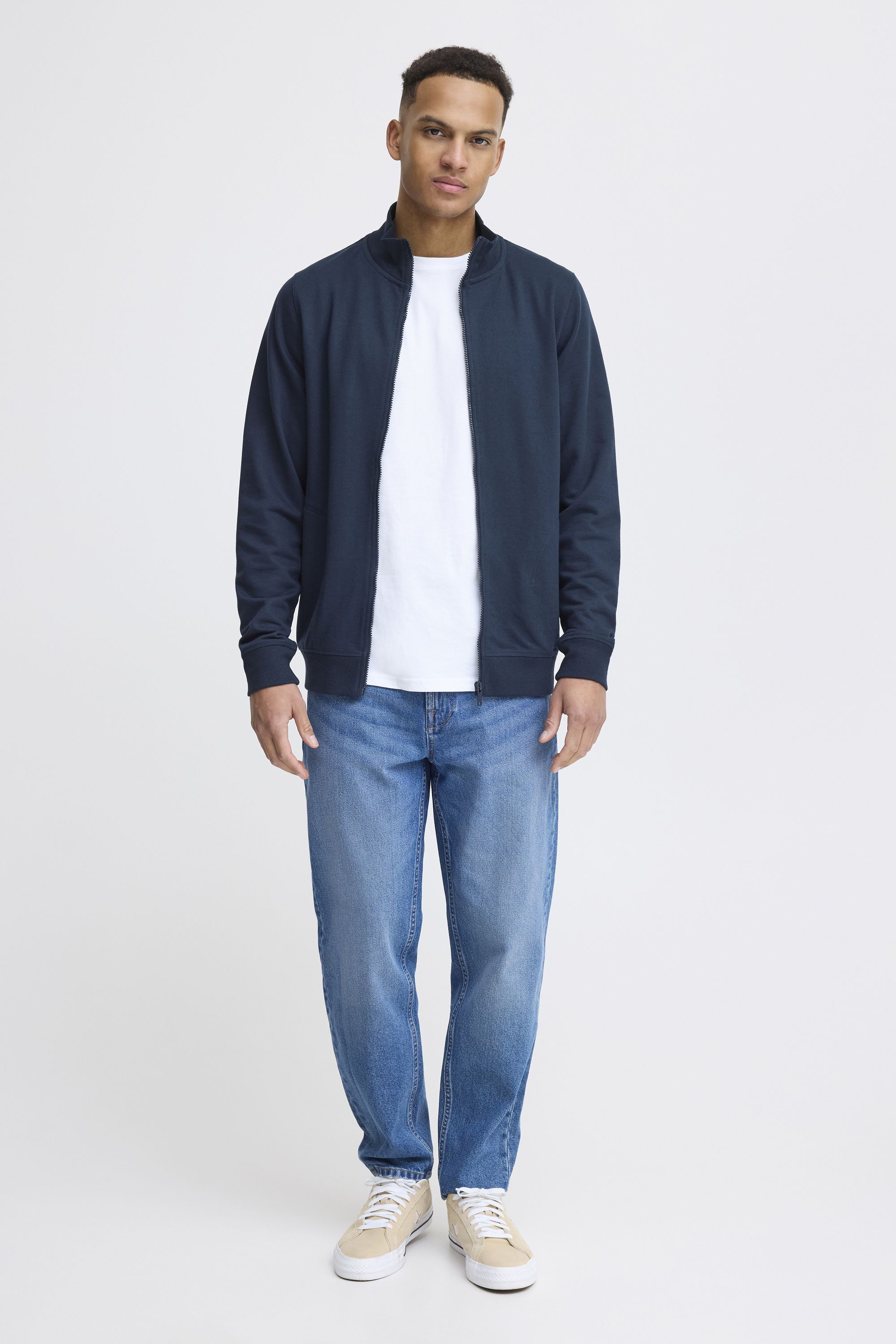 Thumbnail - Blend Sweatjacke "BHMBHANDRE" Klassische Sweatjacke mit Stehkragen