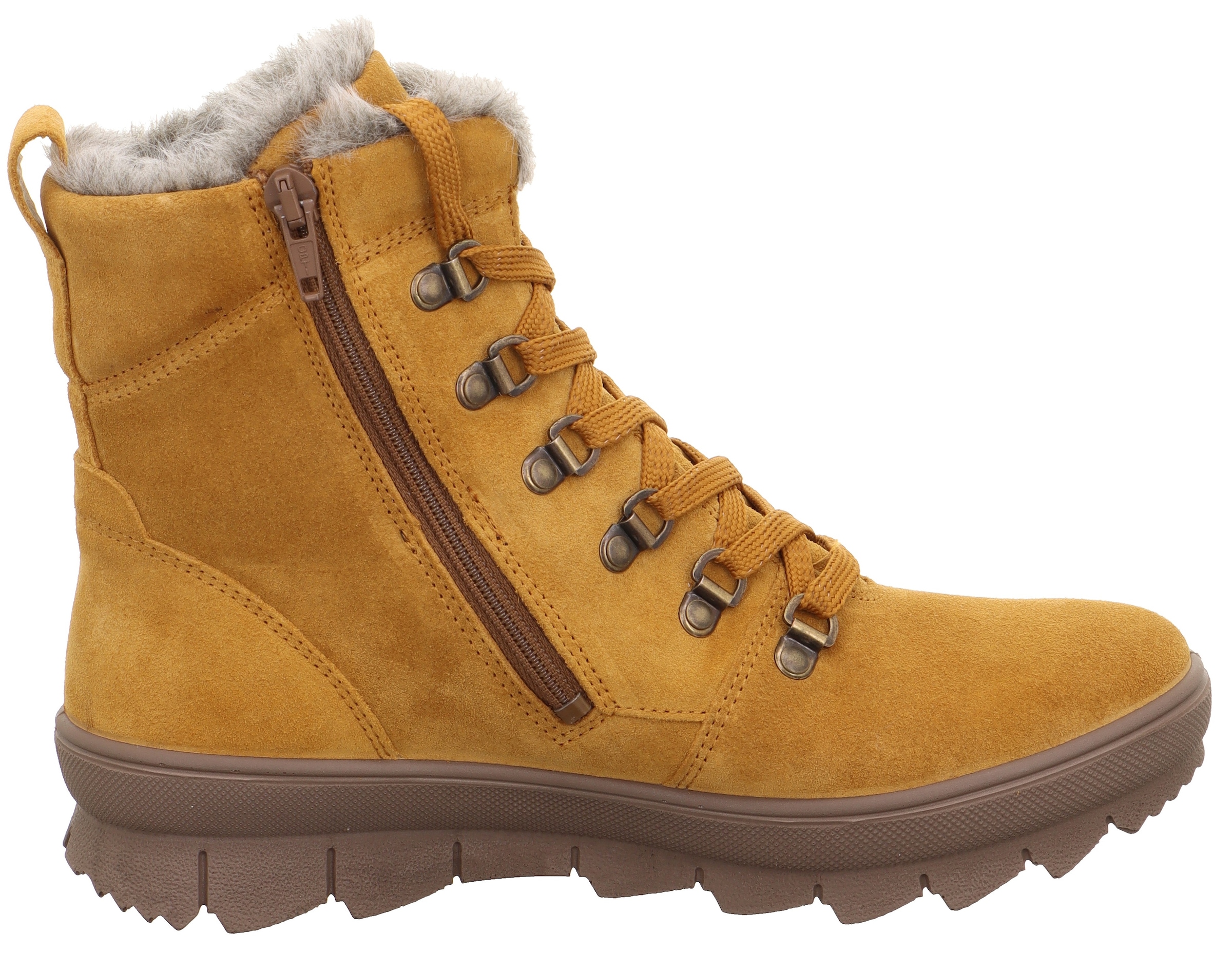 Legero Winterboots »NOVARA«, Keilboots, Winterstiefel, Schnürstiefel mit dezentem Keilabsatz