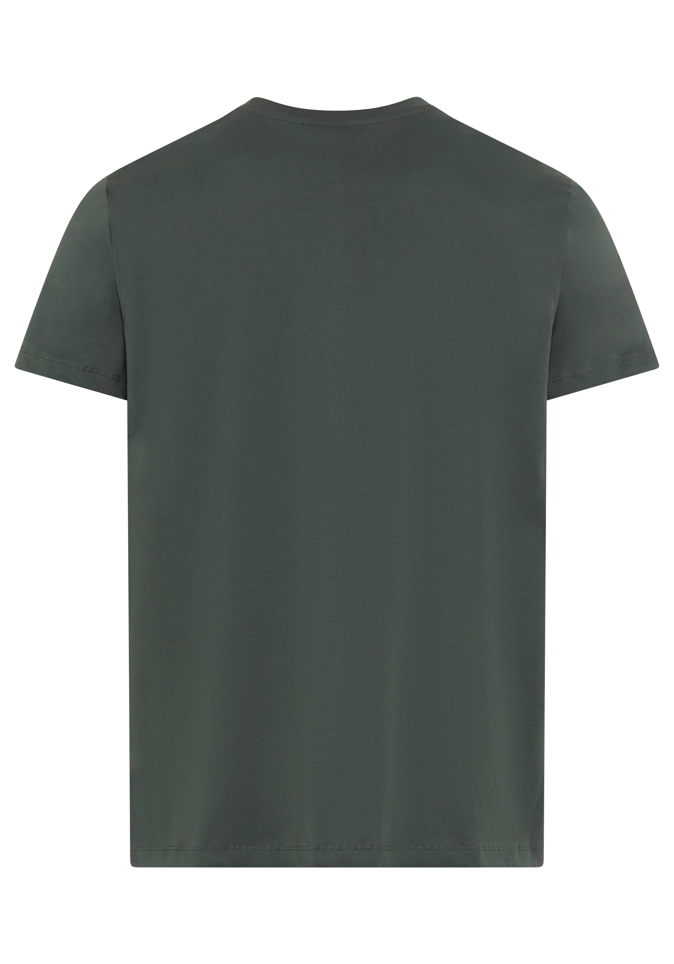 BOSS T-Shirt Rundhals, Jersey, kleines Logo, regular fit