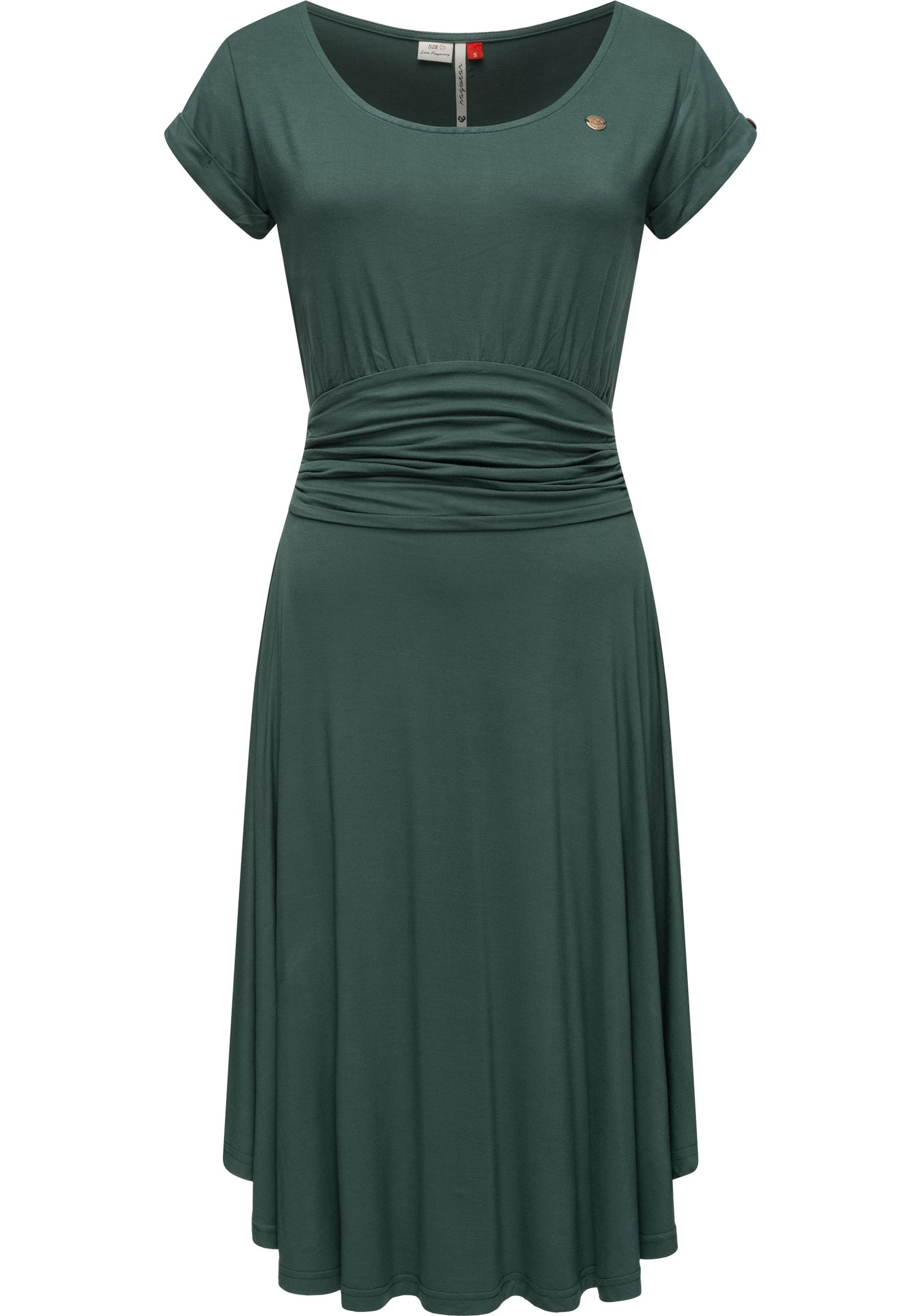 Ragwear Sommerkleid "Ivone Solid" Eingrifftaschen leichtes Jersey-Kleid in günstig online kaufen