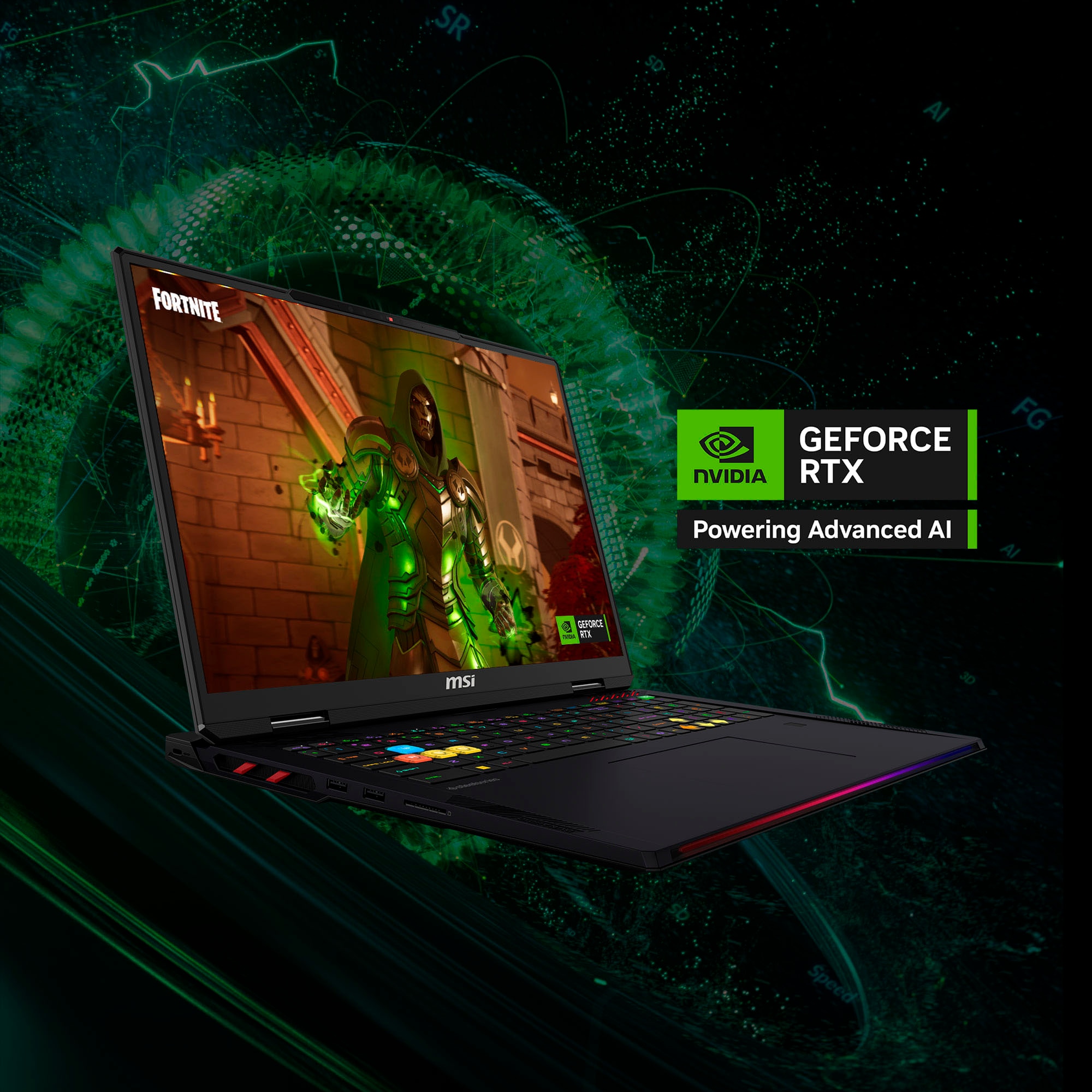 MSI Gaming-Notebook »Raider 18 HX AI A2XWJG-074«, 45,8 cm, / 18 Zoll, Intel, Core Ultra 9, GeForce RTX 5090, 2 GB SSD