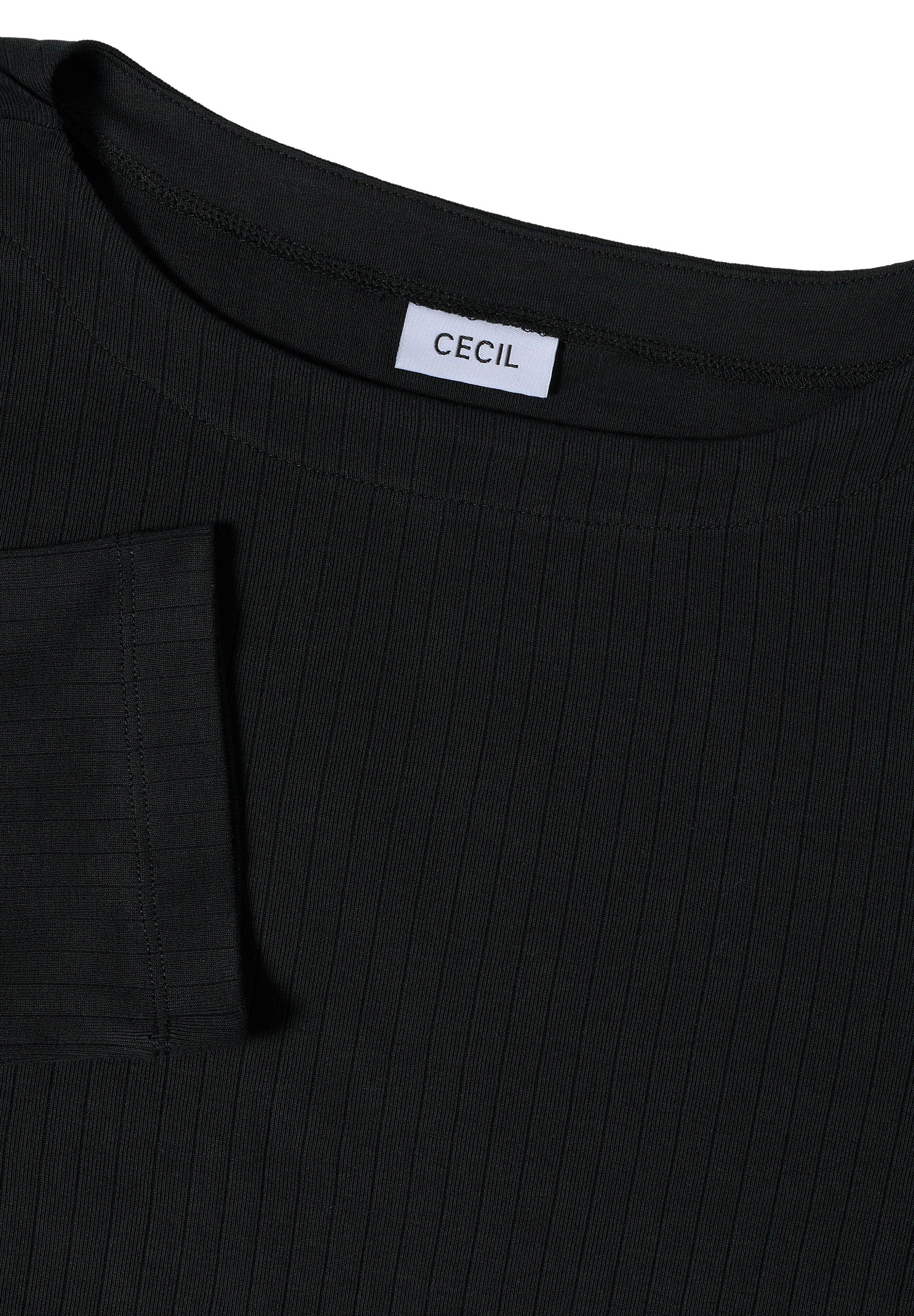 Cecil T-Shirt, mit U-Boot-Ausschnitt