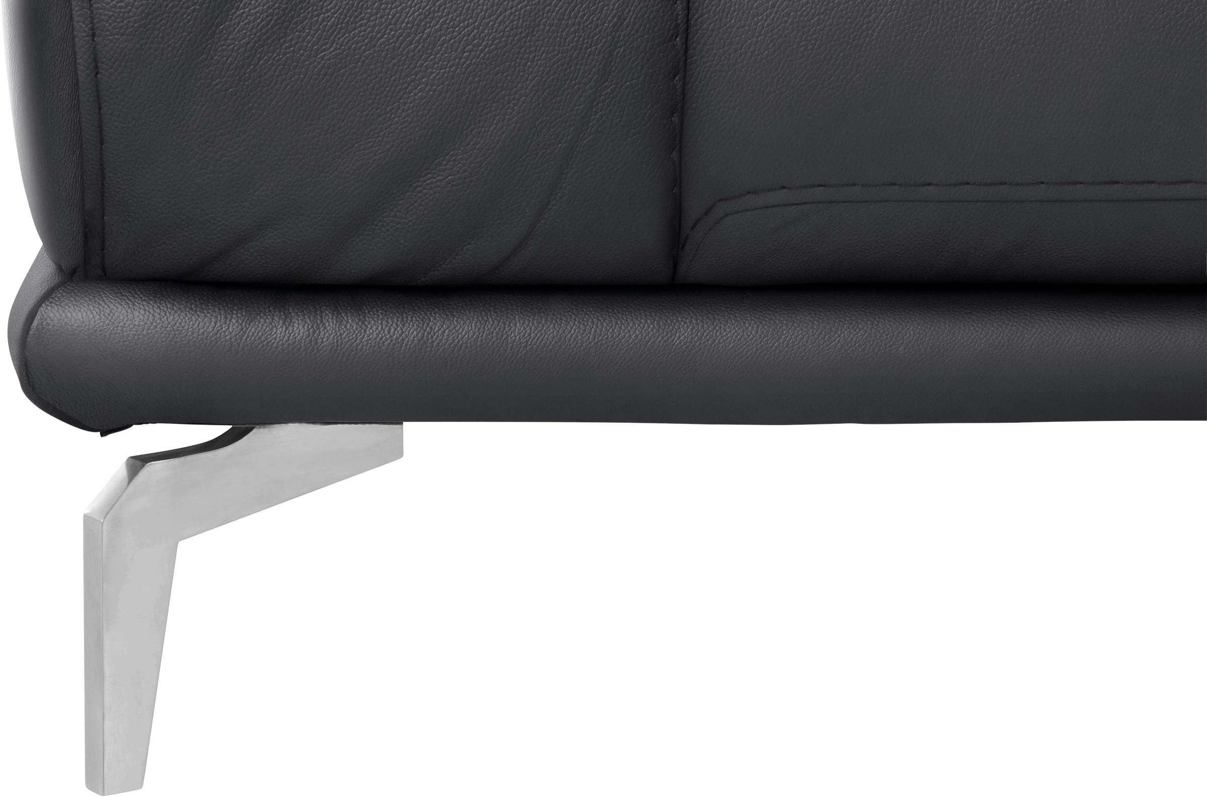 W.SCHILLIG 2,5-Sitzer »montanaa«, mit Metallfüßen in Chrom glänzend, Breite 232 cm