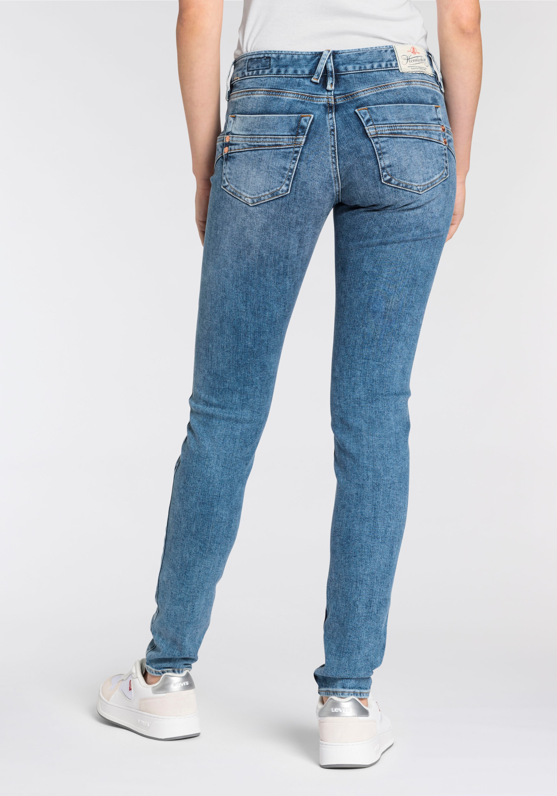 Herrlicher Slim-fit-Jeans »Slim Denim Light«