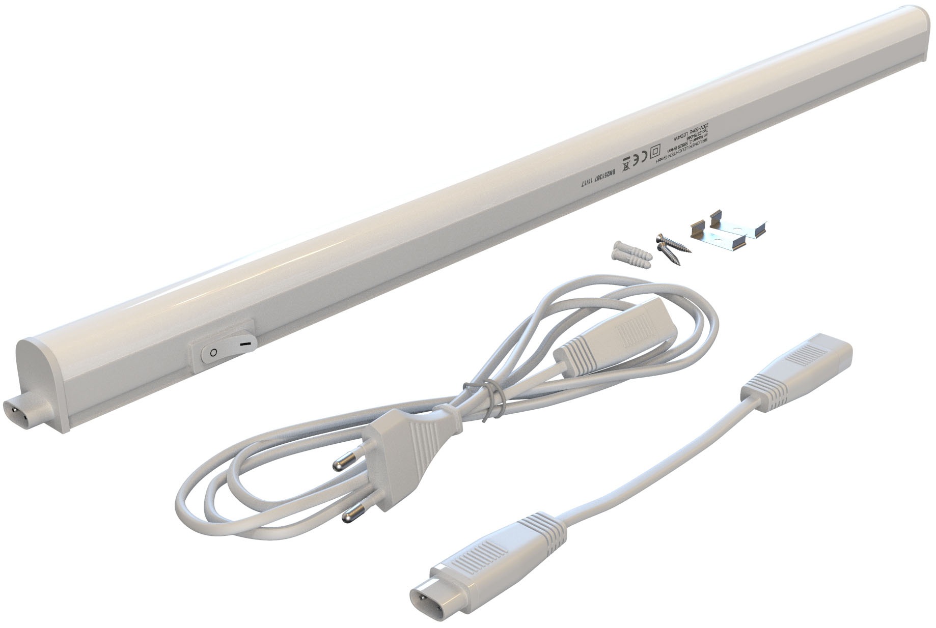 Briloner Leuchten LED Unterbauleuchte »2er Set LED Unterbauleuchte Küche, weiß«, 2er Set LED Unterbauleuchte Küche 58,5 cm erweiterbar