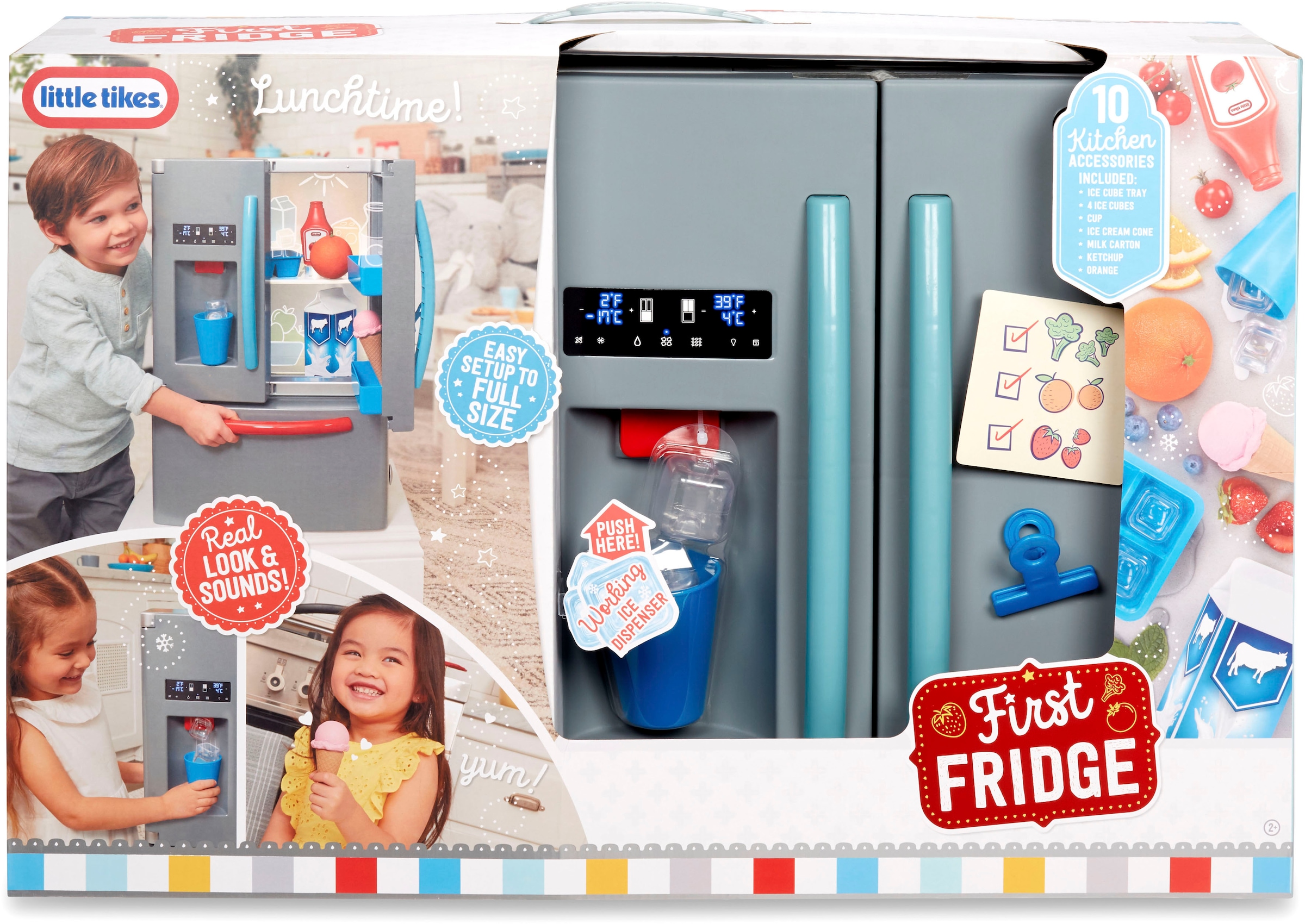 Little Tikes® Kinder-Kühlschrank »First Fridge«, mit Beleuchtung und Sound
