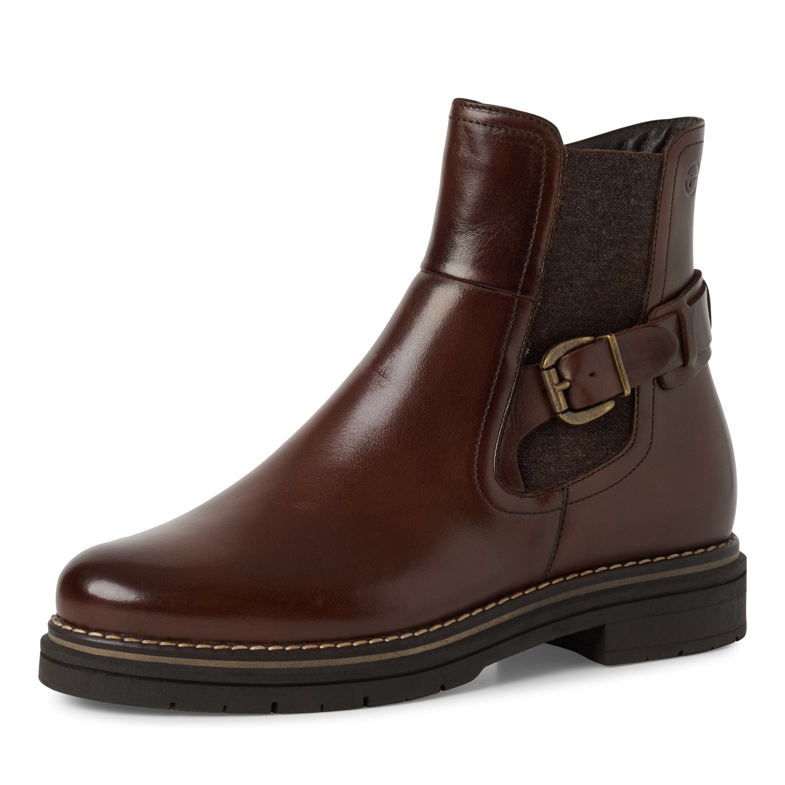 Tamaris Chelseaboots  , Blockabsatz, Businessschuh, Stiefelette mit Touch It-Ausstattung