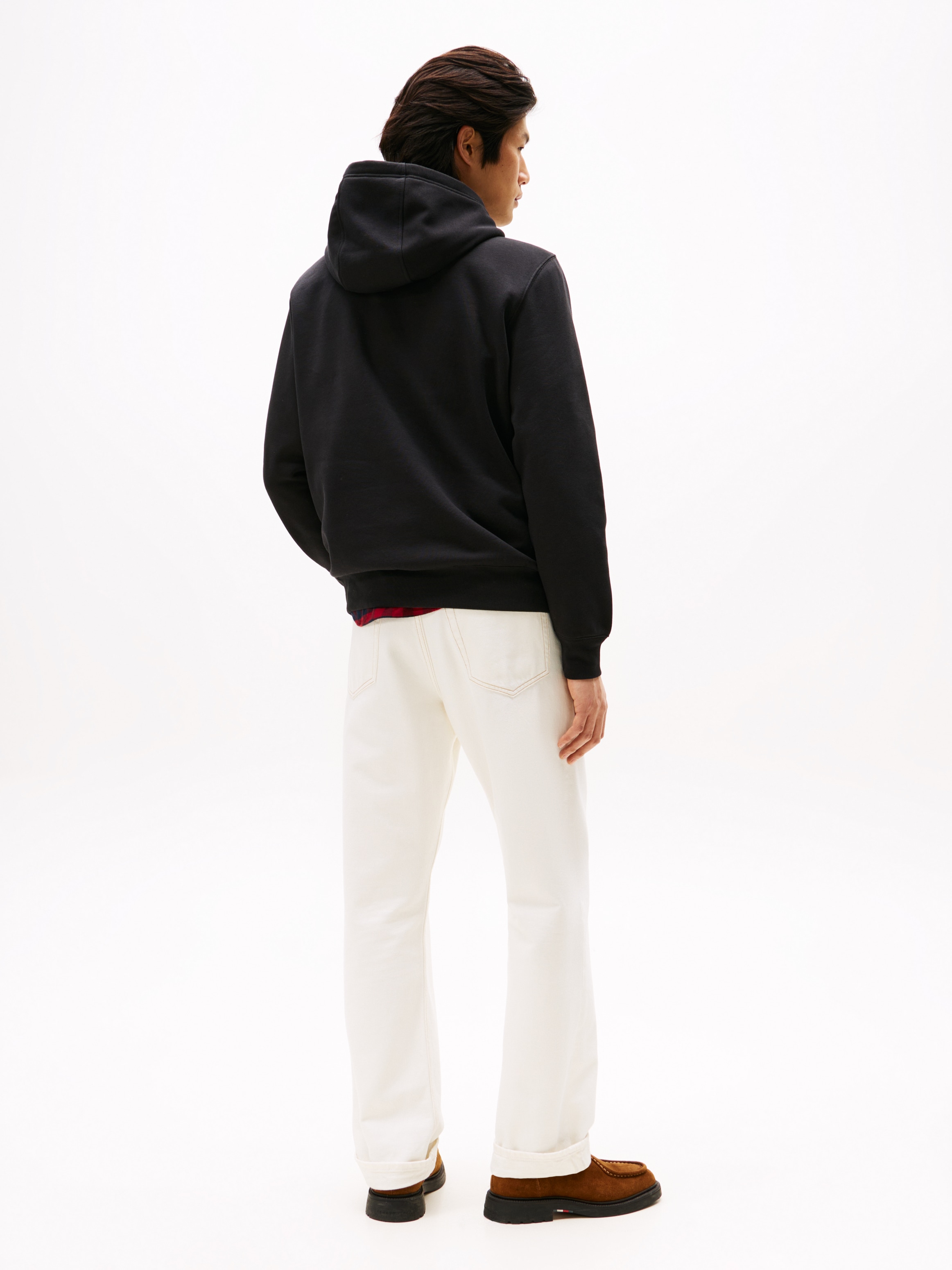 Tommy Hilfiger Kapuzensweatshirt »HILFIGER CHEST INSERT HOODY«, mit Kapuze, Kängurutasche, Logoschriftzug