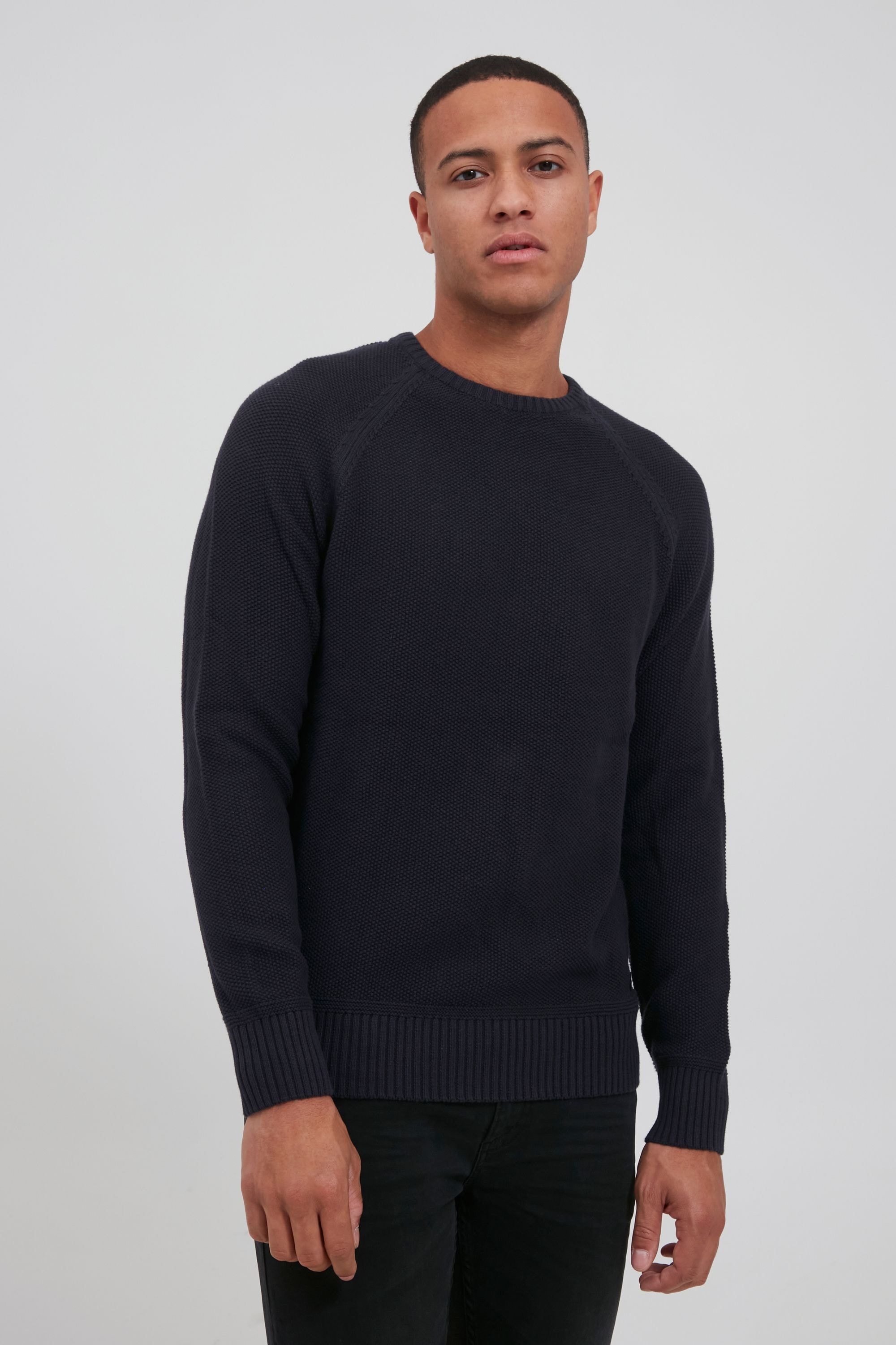 Blend Strickpullover "BHThoran" Feinstrickpullover mit O-Neck günstig online kaufen