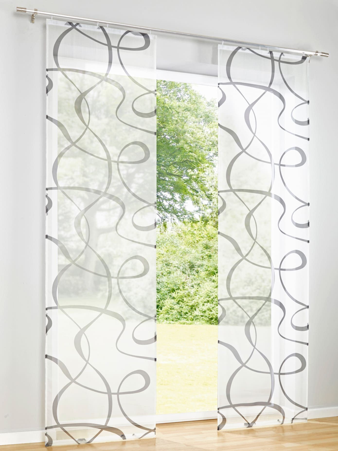 heine home Schiebegardine Klettschiene 1 Stk. tlg. günstig online kaufen