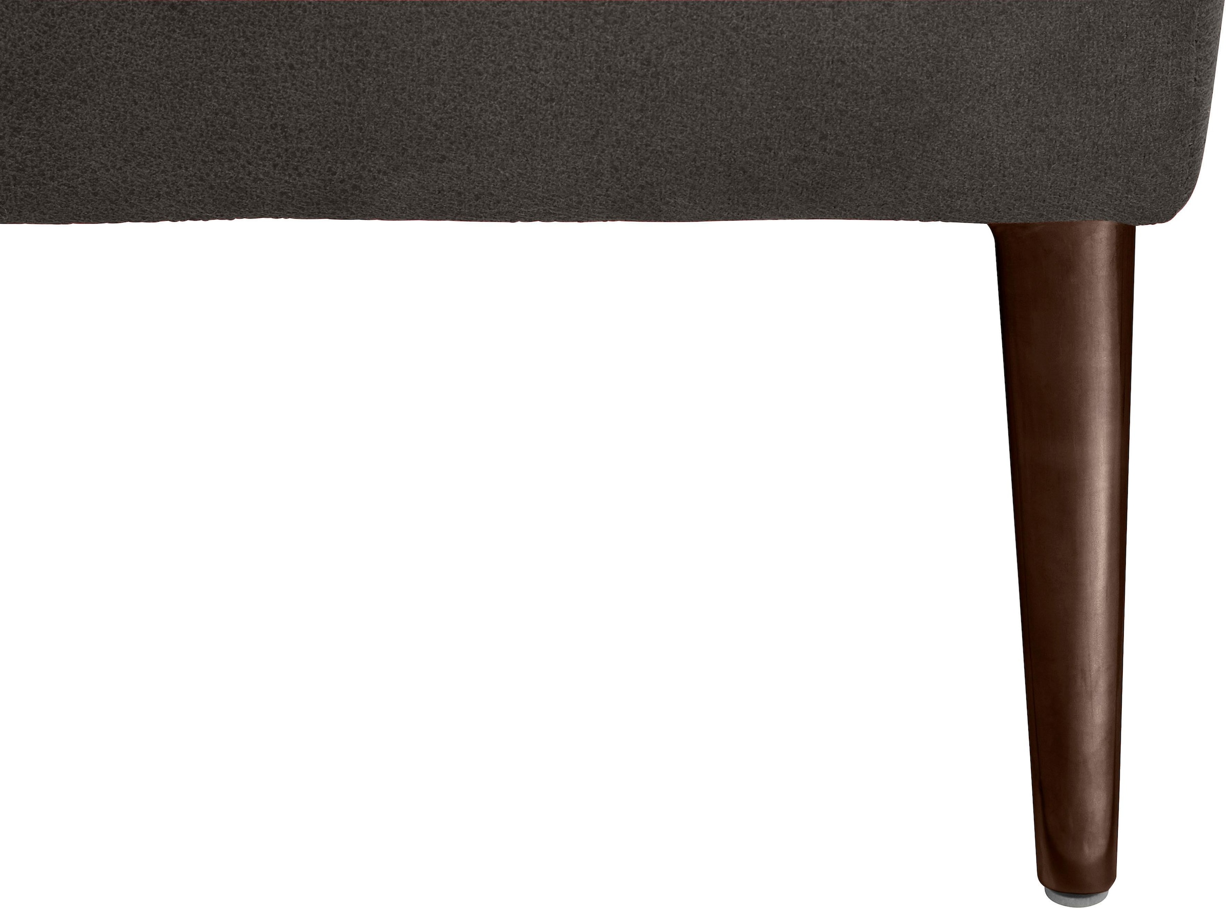 W.SCHILLIG Ecksofa »enjoy&MORE, Designsofa, bequem, elegant und zeitlos, L-Form«, Sitztiefenverstellung, Füße bronze pulverbeschichtet, Breite 340 cm