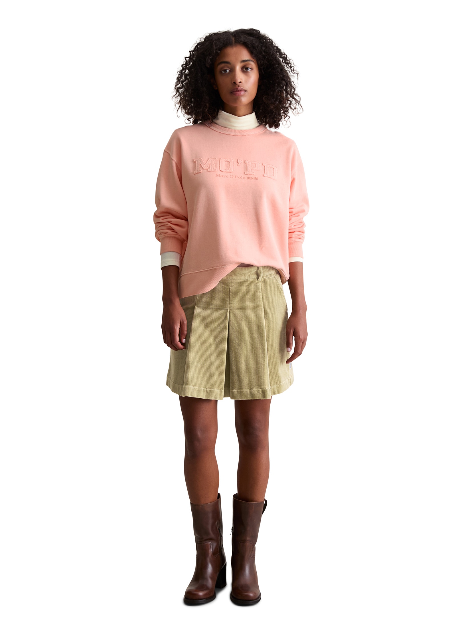 Marc O'Polo DENIM Sweatshirt »aus gewaschener Bio-Baumwolle«