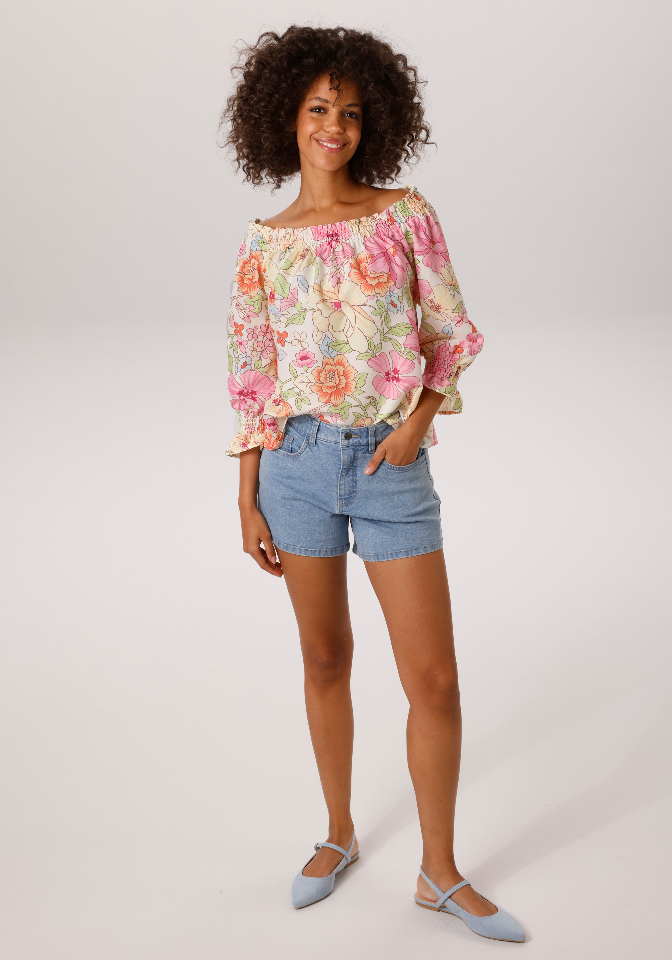 Aniston Casual Women Pullover Blouse Multicolor 36 2