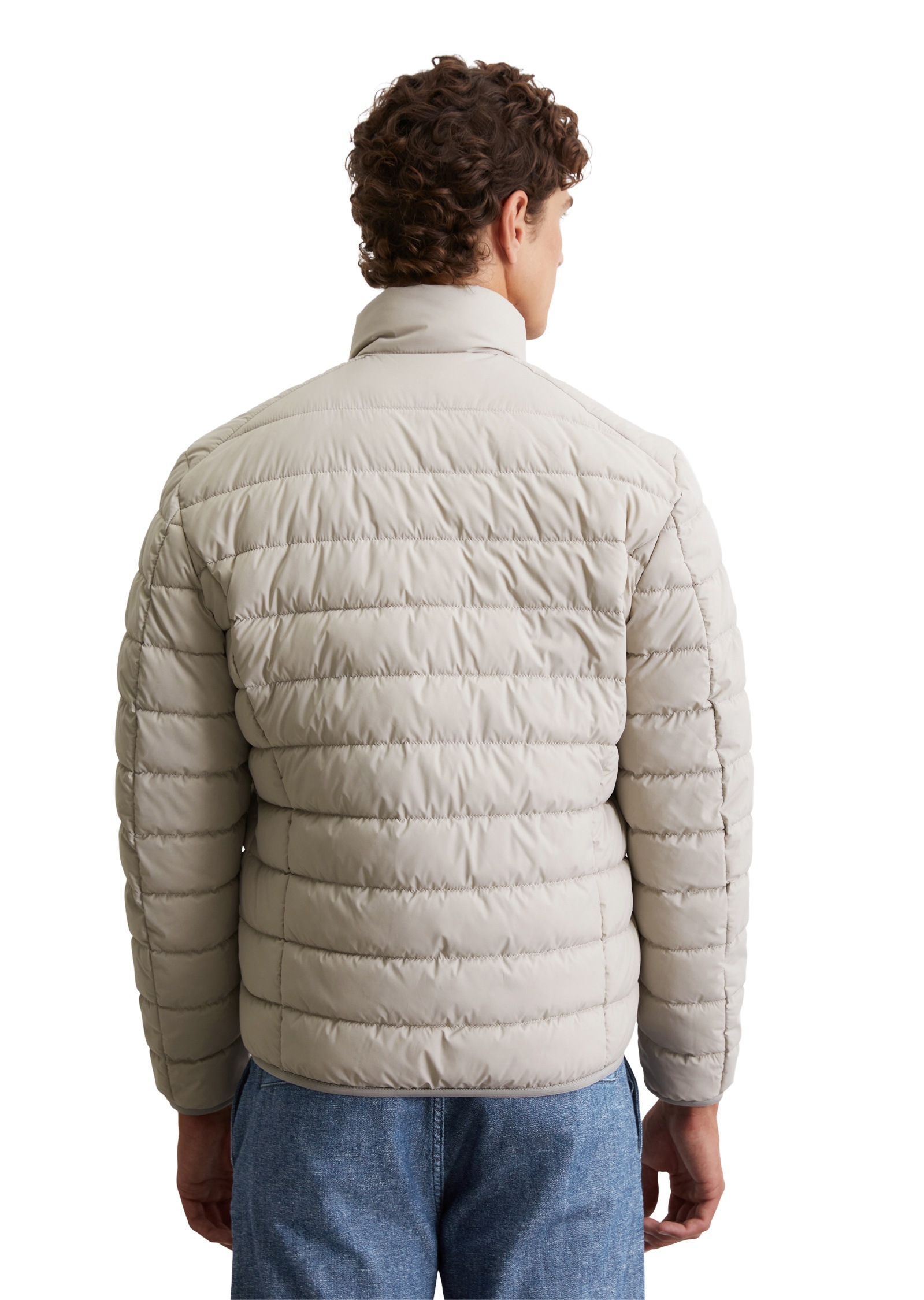 Marc O'Polo Outdoorjacke »aus recyceltem Performance-Polyester«, ohne Kapuze