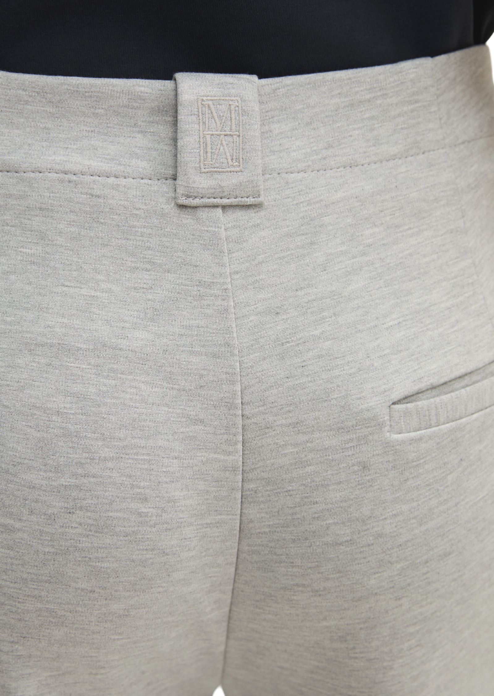 Marc O'Polo Jerseyhose  Model Margo wide aus kompaktem Interlockjersey