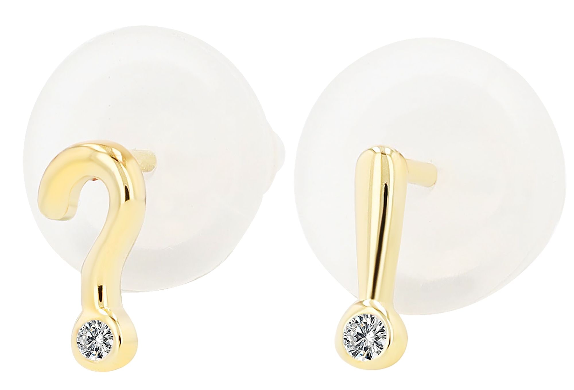 Adelia´s Paar Ohrhänger »Damen Ohrringe – Ohrstecker aus 925 Silber mit Zirkonia« Zum Verschenken an Menschen, die Ihnen am Herzen liegen