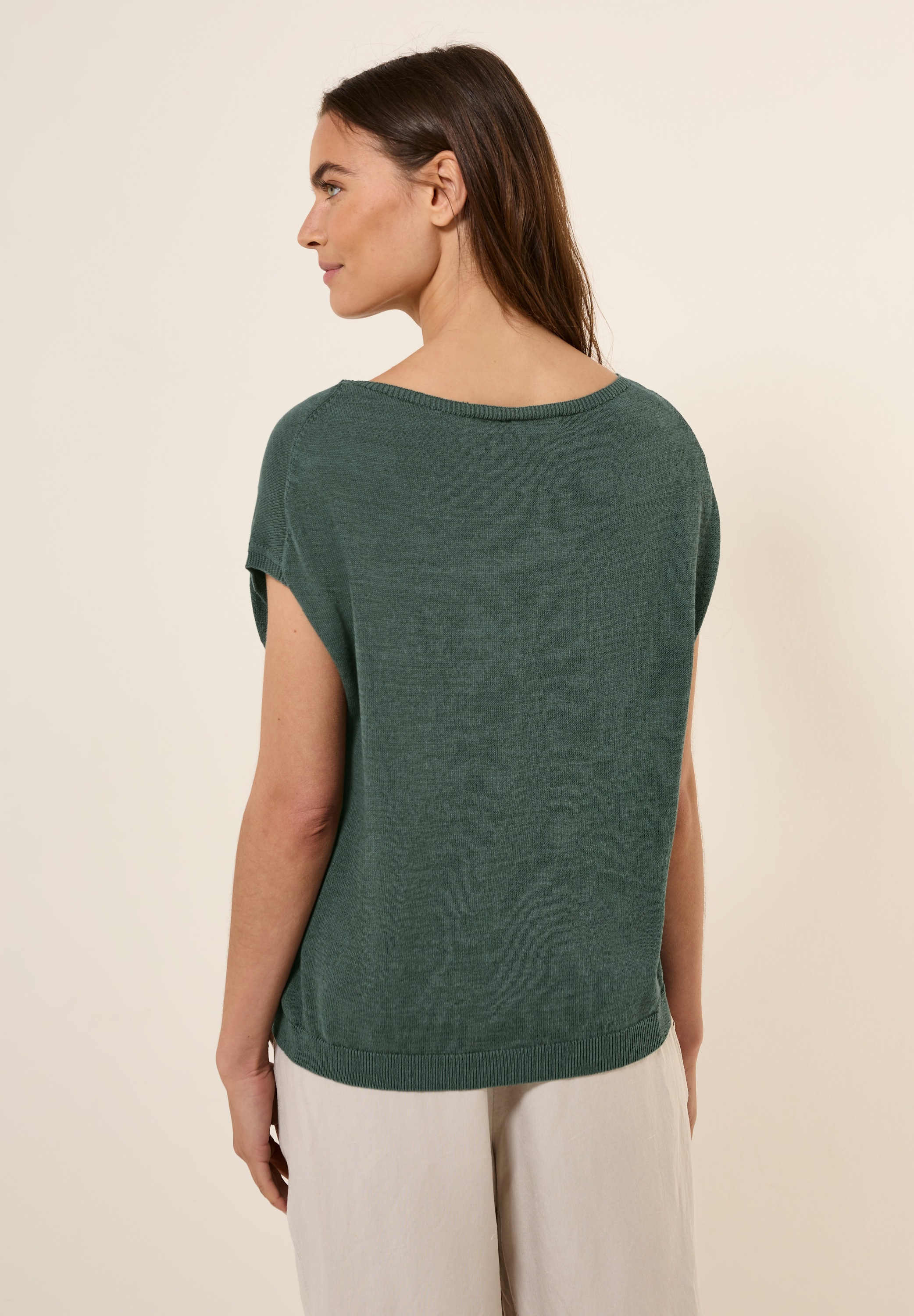 Cecil Strickpullover, mit Materialmix günstig online kaufen