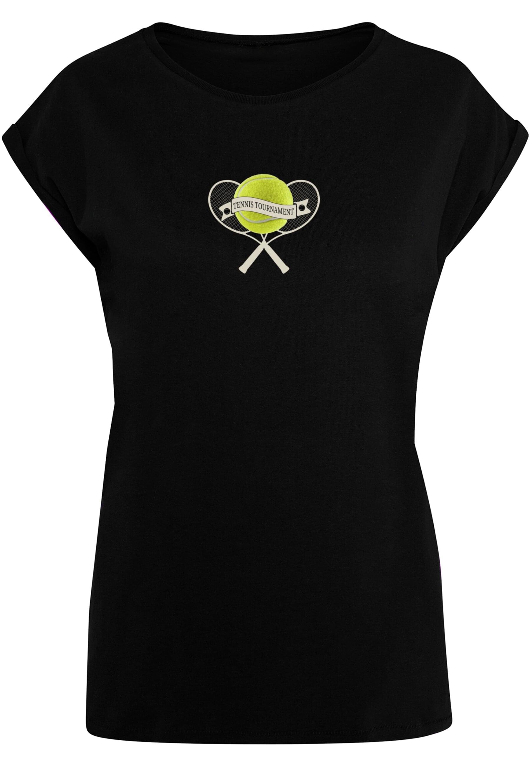 Merchcode T-Shirt "Merchcode Damen Ladies Tennis Tournament Extended Should günstig online kaufen