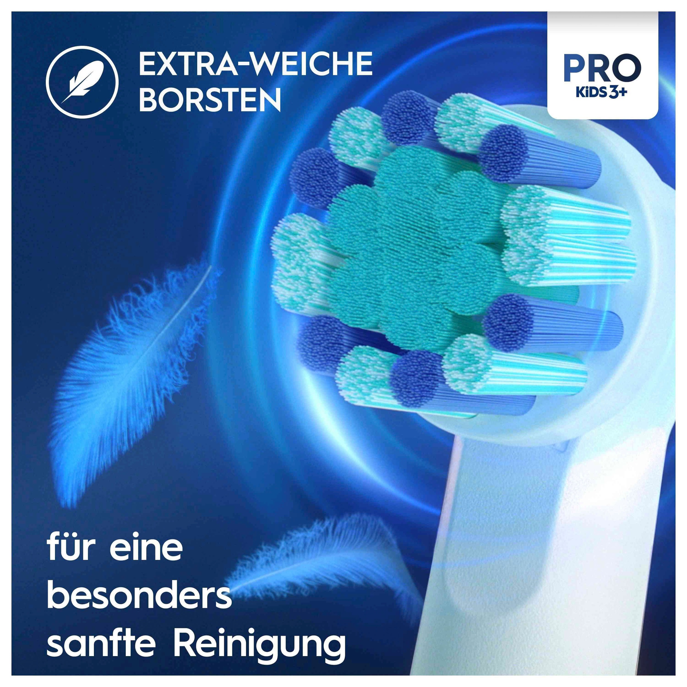 Oral-B Aufsteckbürsten »Frozen«, extra weiche Borsten