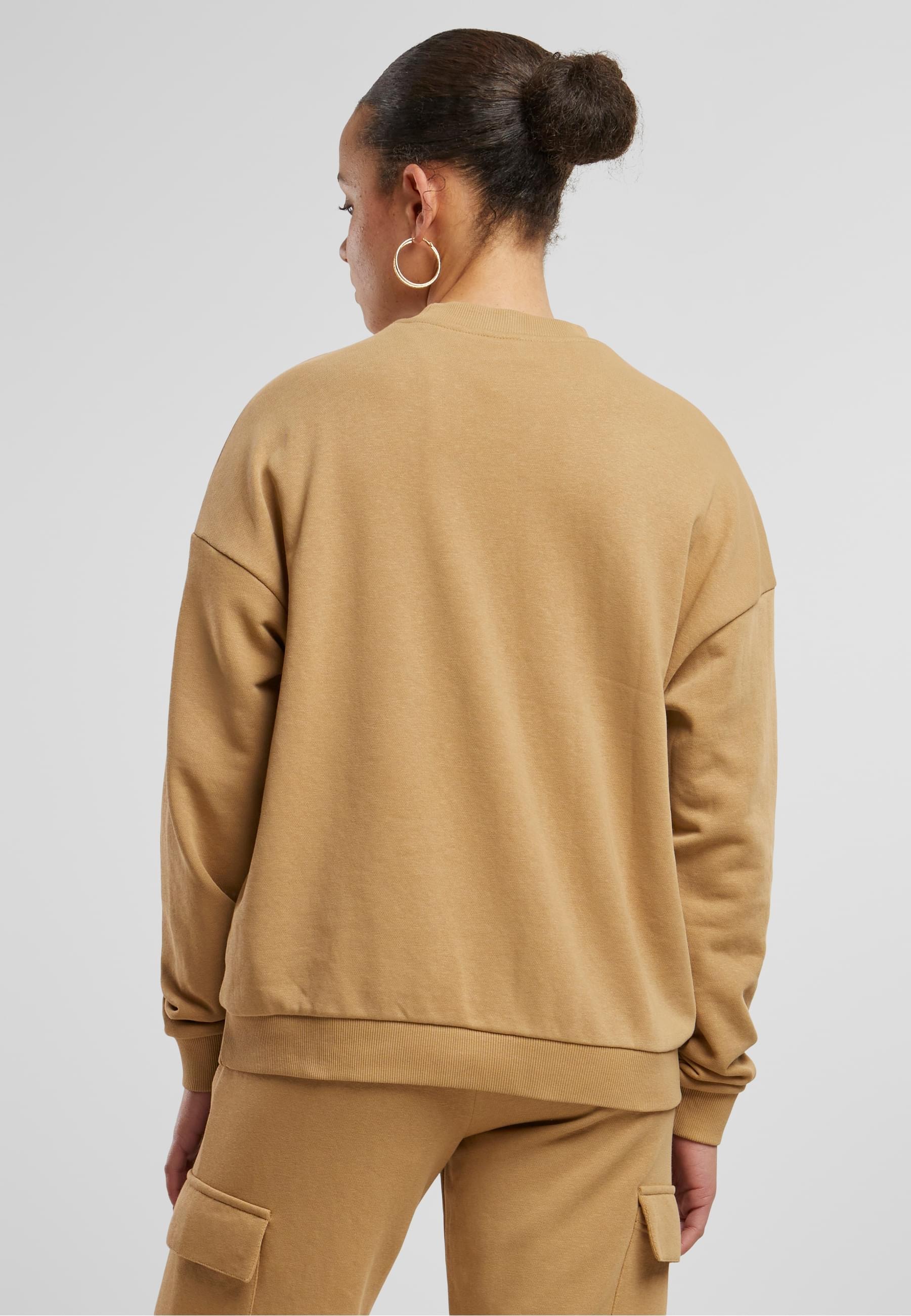 URBAN CLASSICS Sweater »Urban Classics Damen Ladies Oversized Light Terry Crewneck«