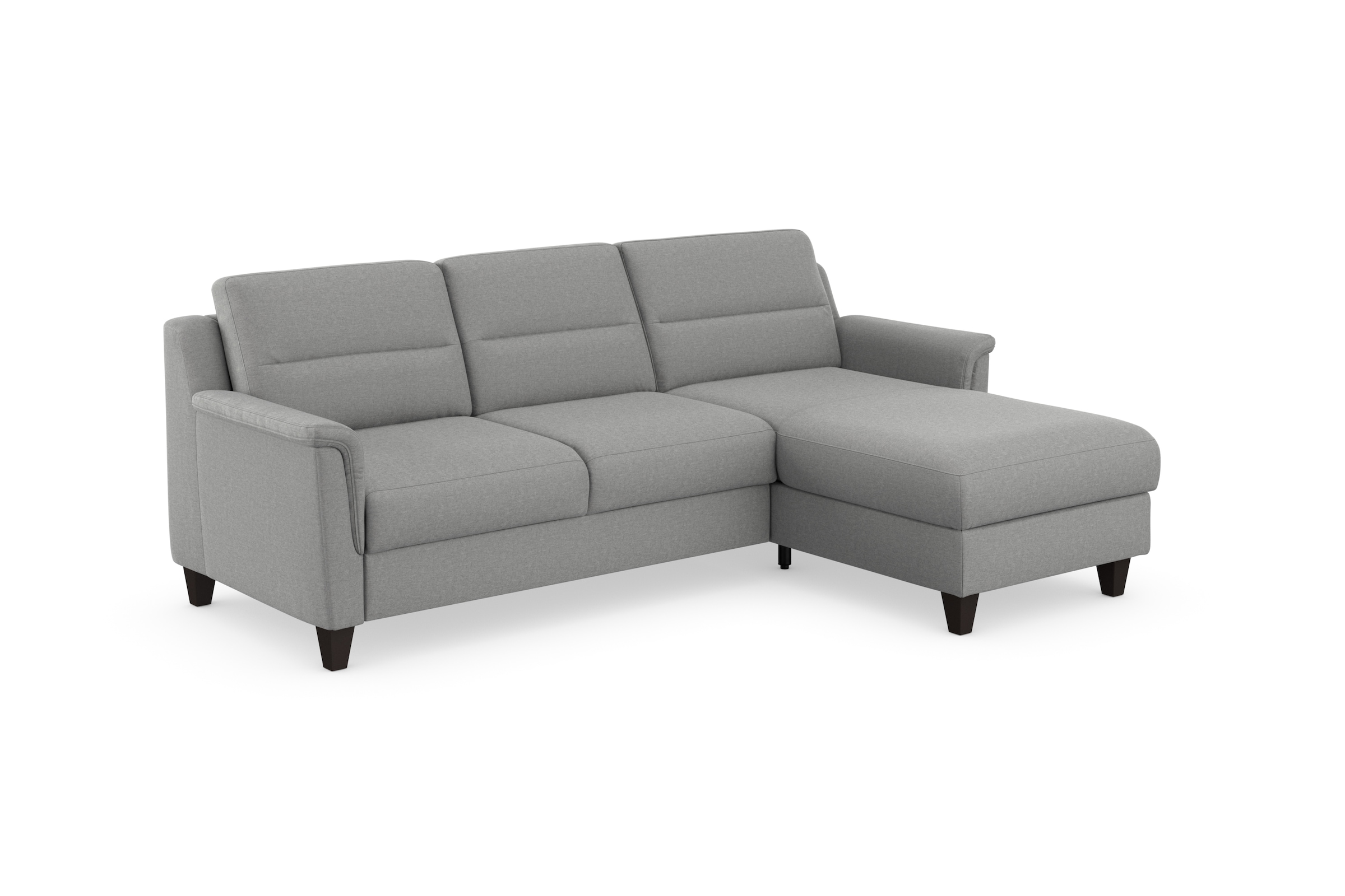 sit&more Ecksofa »Farö L-Form«, inklusive Federkern, wahlweise mit Bettfunktion und Bettkasten