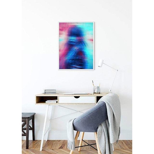 Komar Poster »Neon Girl«, Porträts, (1 St.), Kinderzimmer, Schlafzimmer,  Wohnzimmer | BAUR