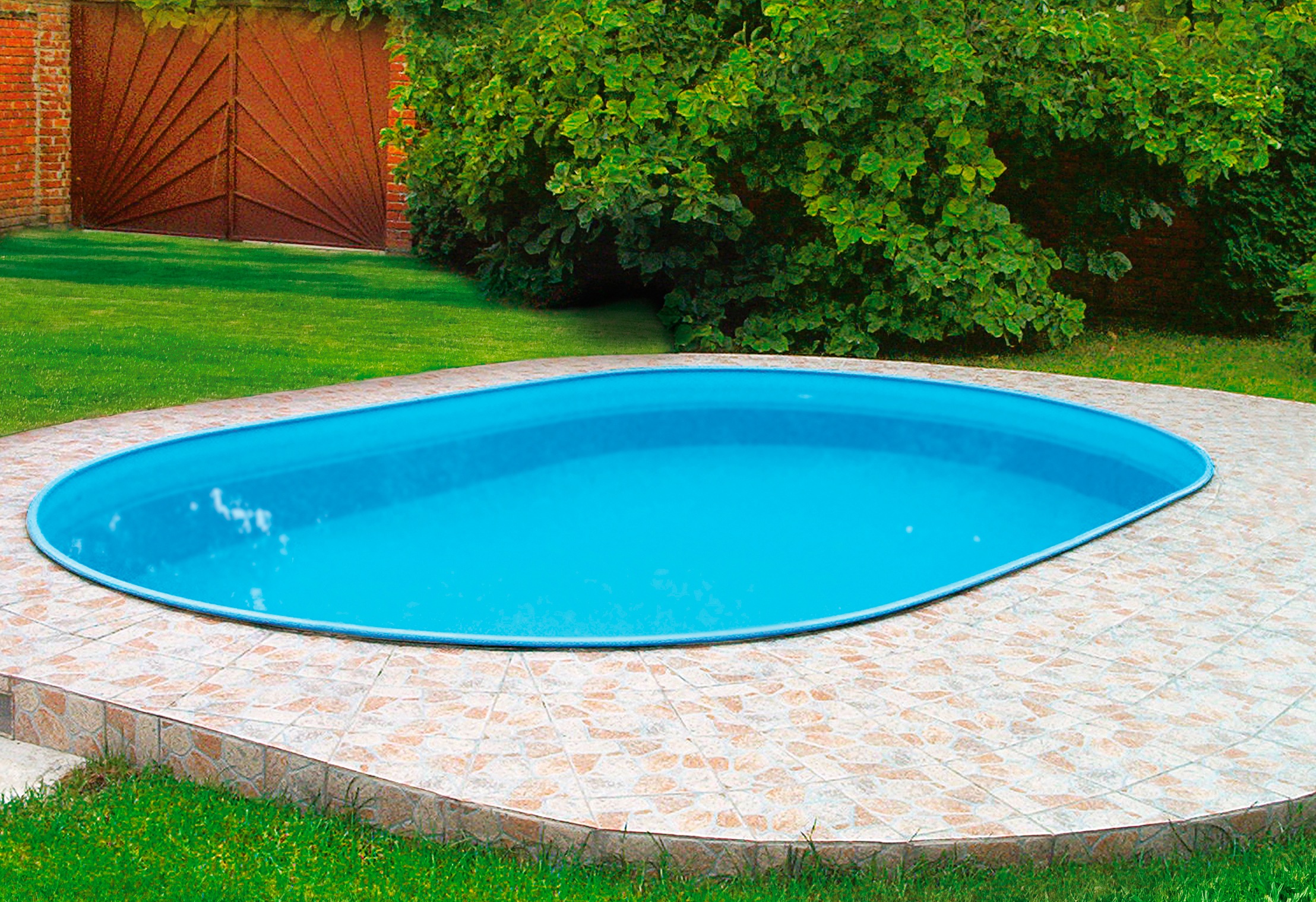 my POOL BWT Ovalpool "PREMIUM" Höhe 135 cm, in verschiedenen Größen verfügb günstig online kaufen