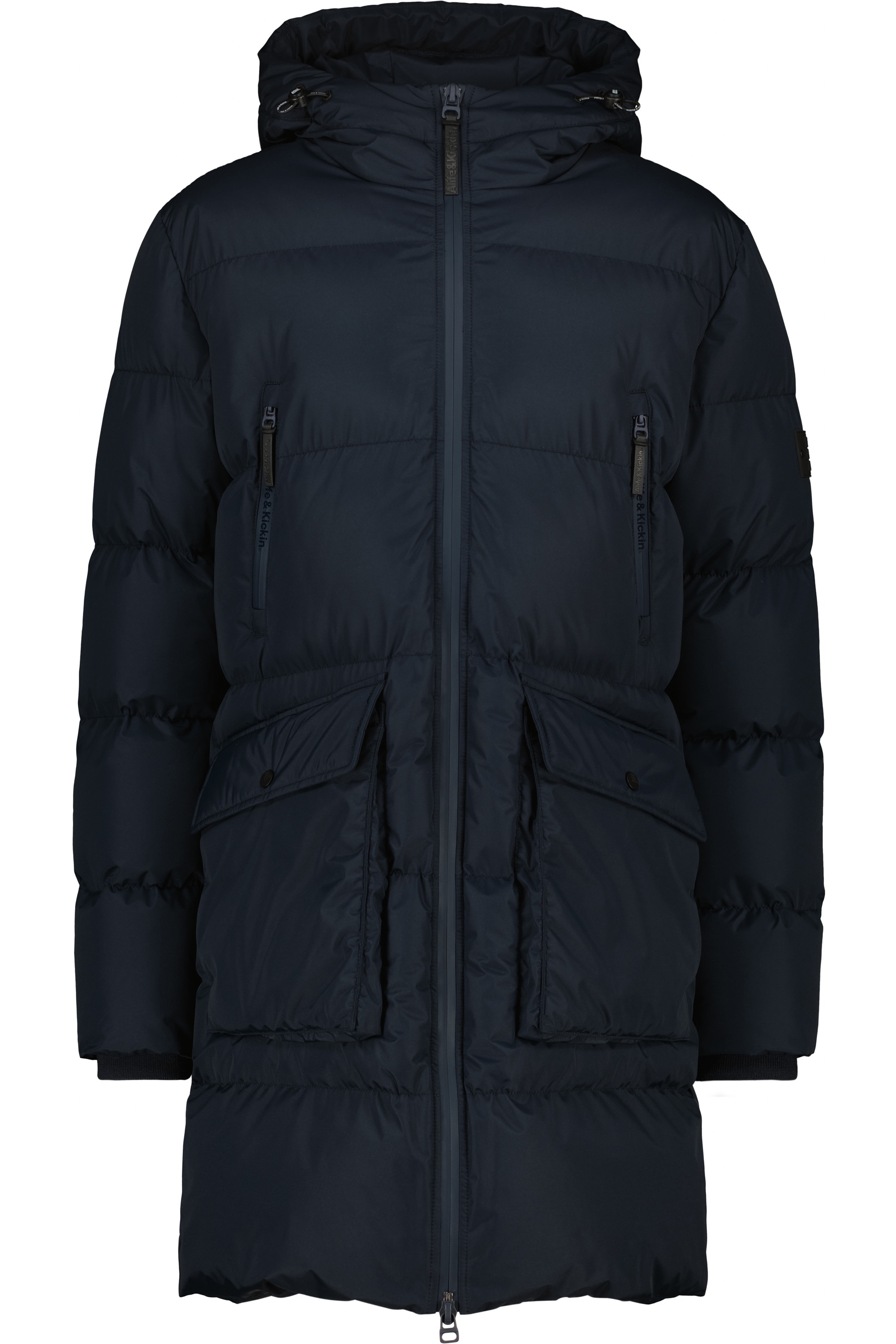 Alife & Kickin "Herren NinoAK A Steppjacke, Winterjacke, gefütterte Jacke" mit Kapuze lange Jacke mit gefütterter Kapuze und bequemer Schnittform