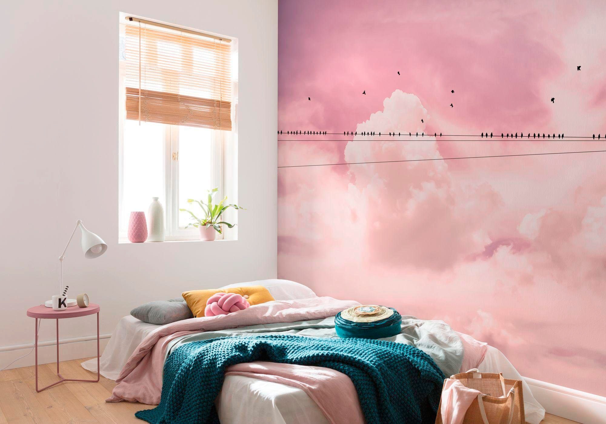 Komar Vliestapete »Digitaldruck Vlies -  Cloud Wire - Größe 400 x 250 cm« bedruckt glatt Wohnzimmer, Schlafzimmer