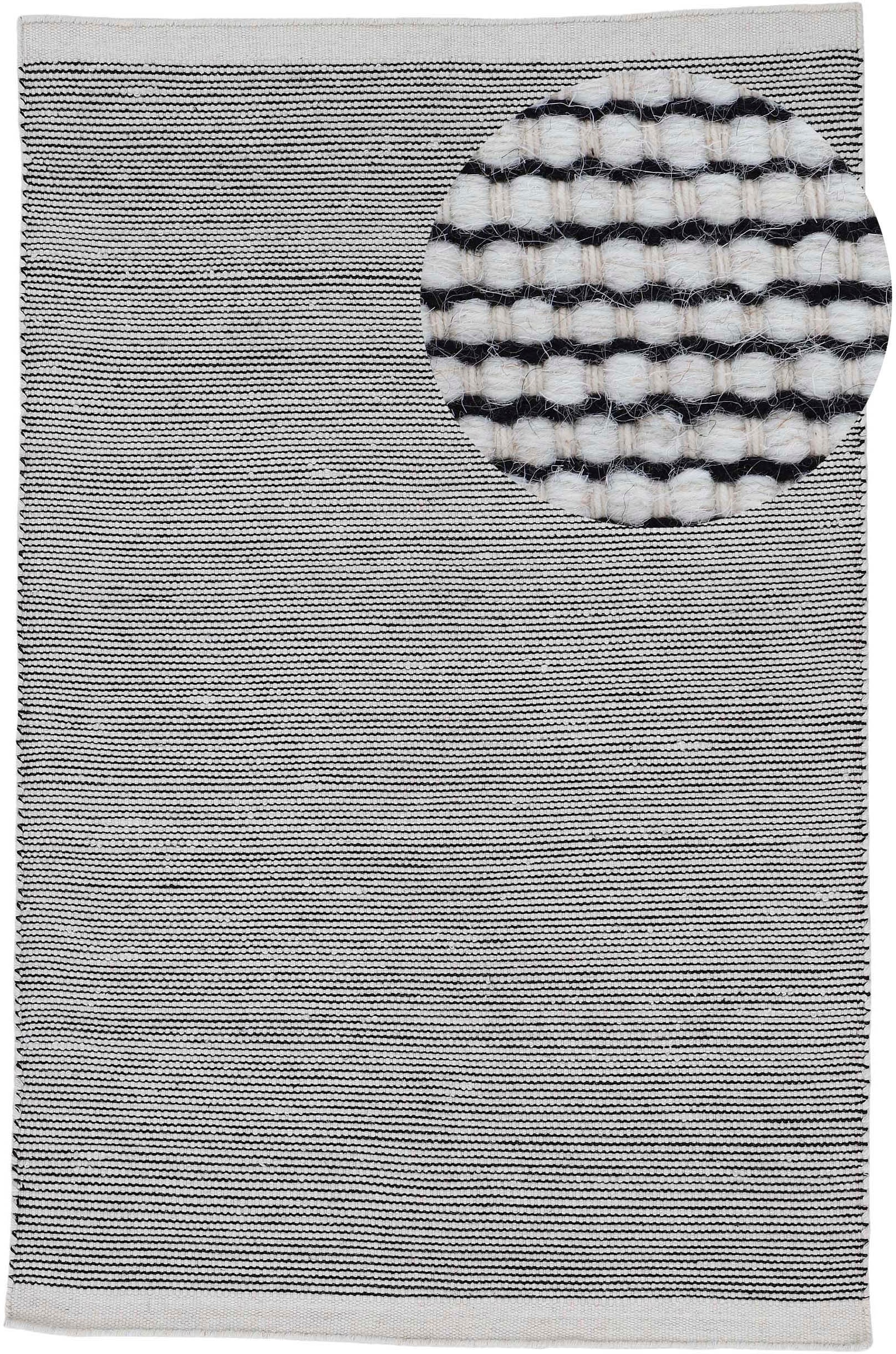 carpetfine Wollteppich "Mona, auch als Läufer" rechteckig 5 mm Höhe 80% Wol günstig online kaufen